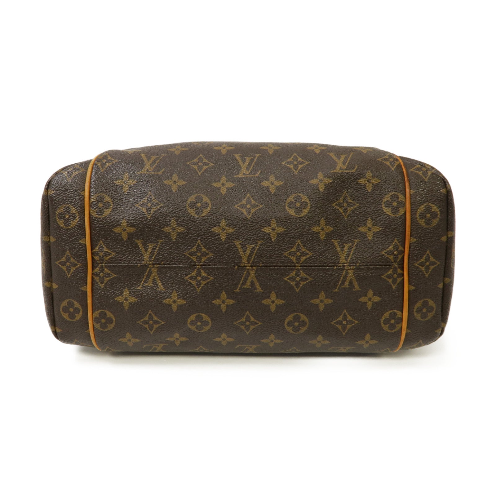 LOUIS VUITTON Monogram Totally PM金扣肩背袋啡色