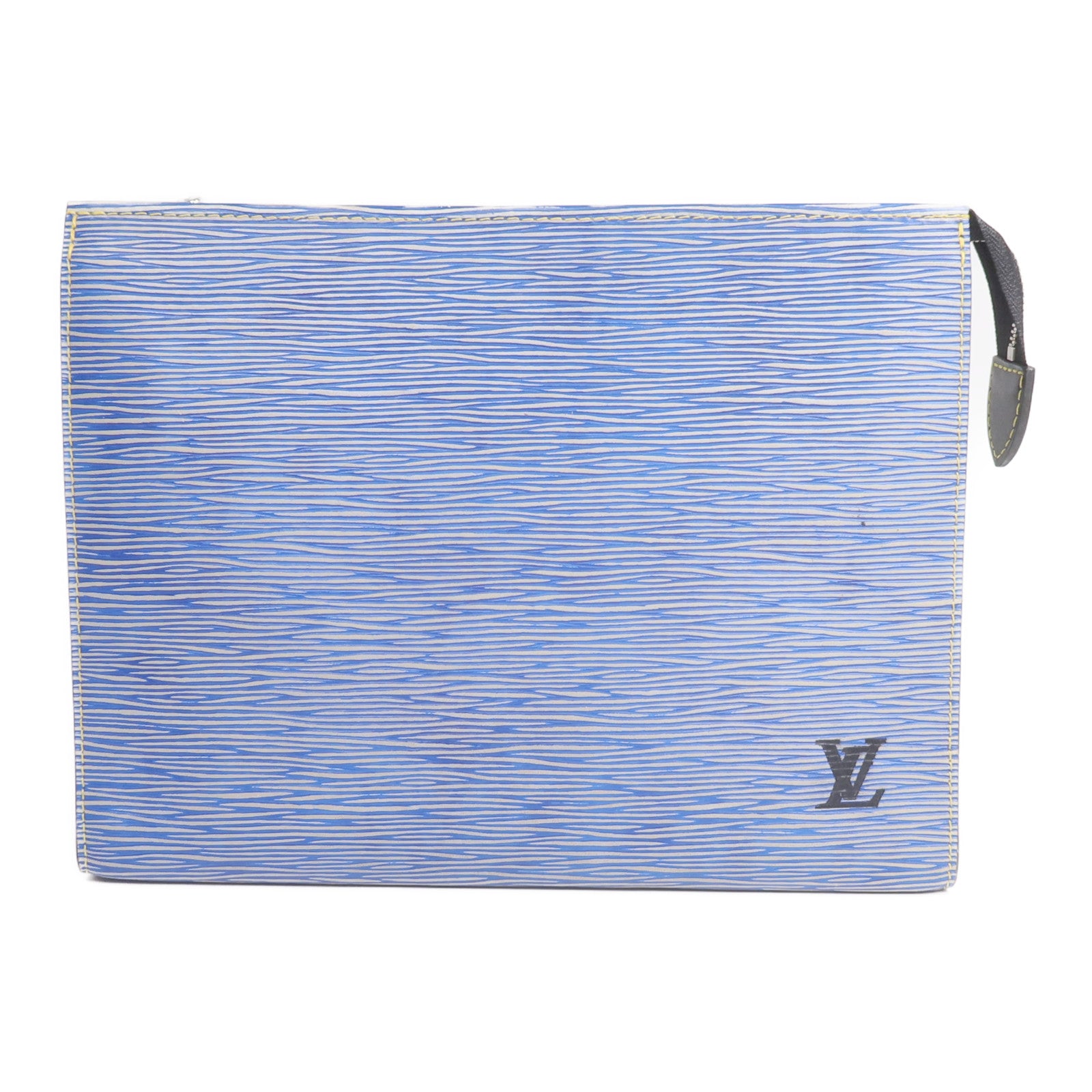 LOUIS VUITTON Epi Poche Toilette 26銀扣手拿包