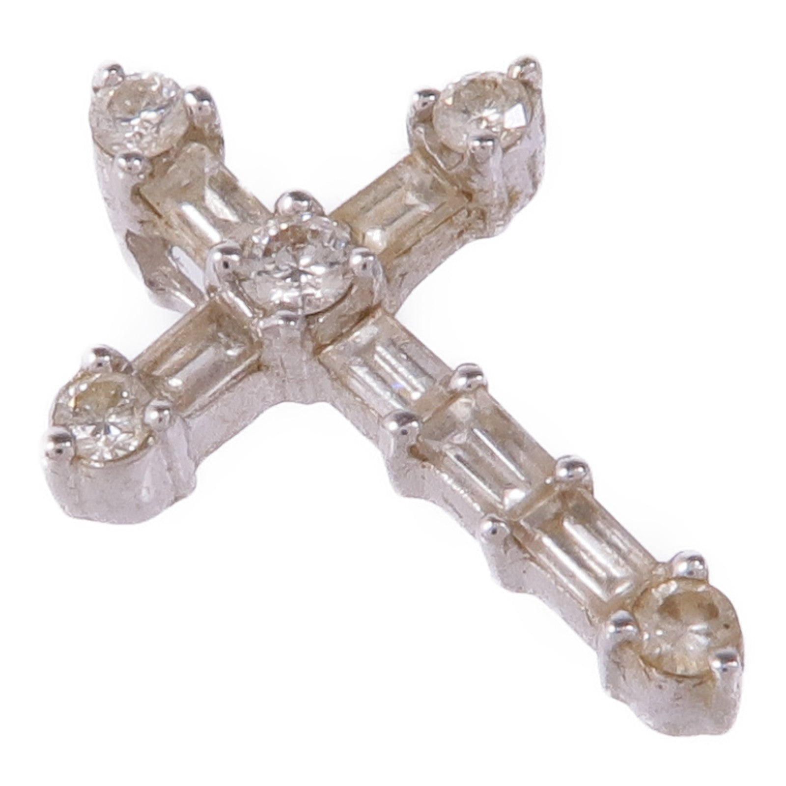 JEWELRY 18K白金Diamond Pendant Top鑽石吊墜