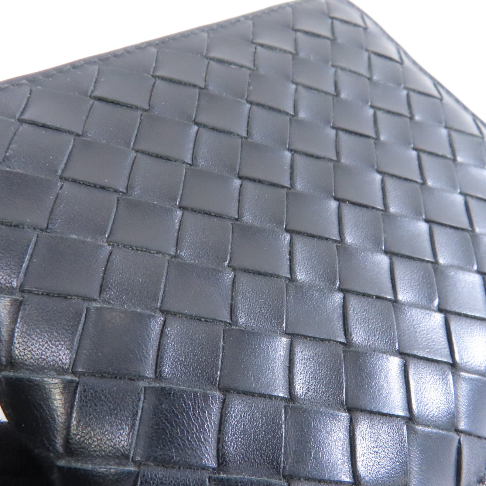 BOTTEGA VENETA 織紋皮革Wallet錢包黑色