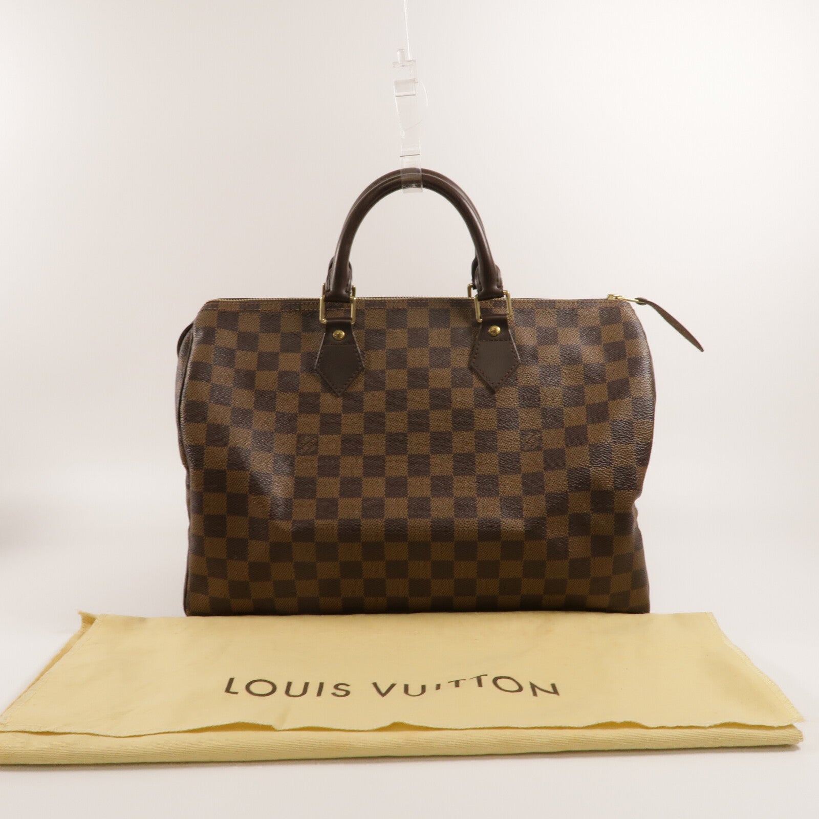 LOUIS VUITTON Damier Speedy 35手挽袋