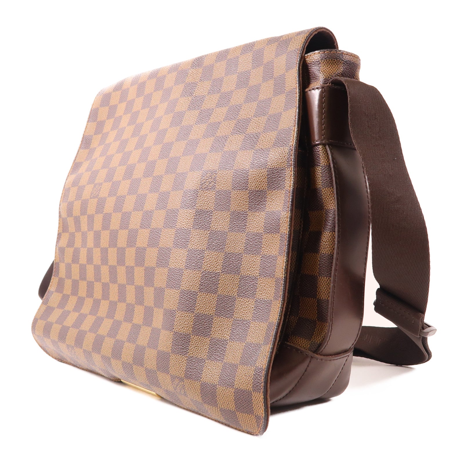 LOUIS VUITTON Damier Bastille金扣肩背袋