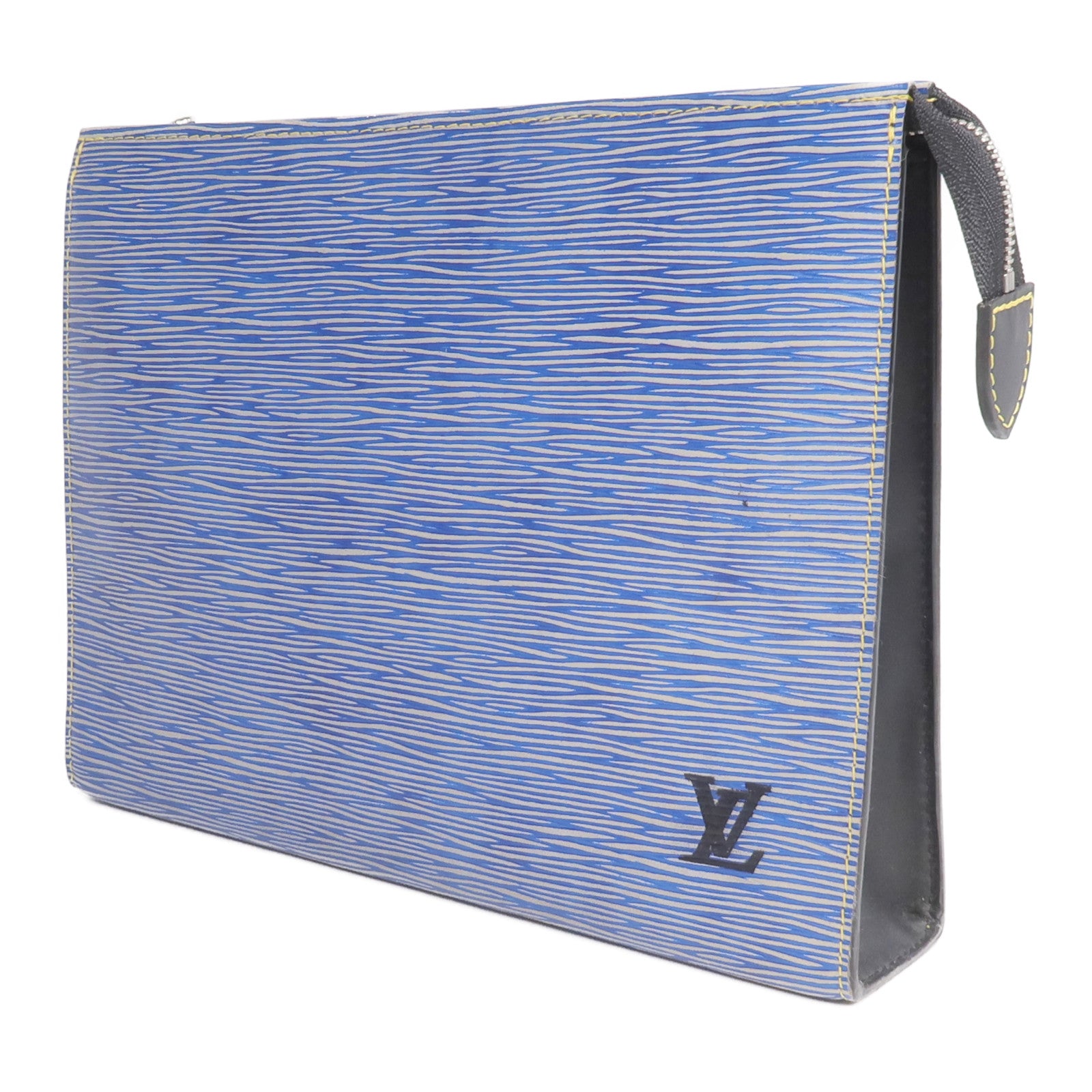 LOUIS VUITTON Epi Poche Toilette 26銀扣手拿包