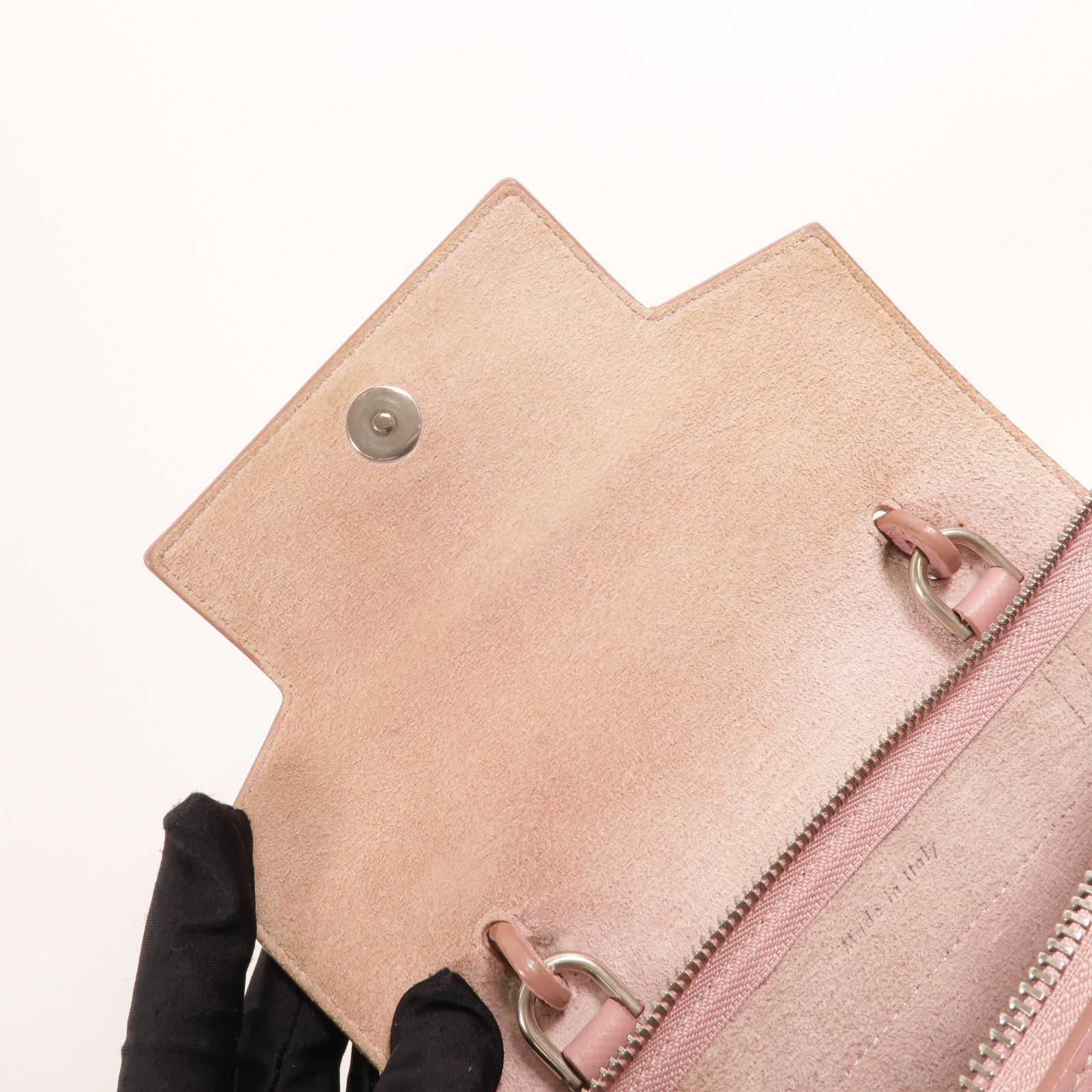 CELINE 牛皮皮革Nano Belt Bag金扣手挽肩背兩用袋