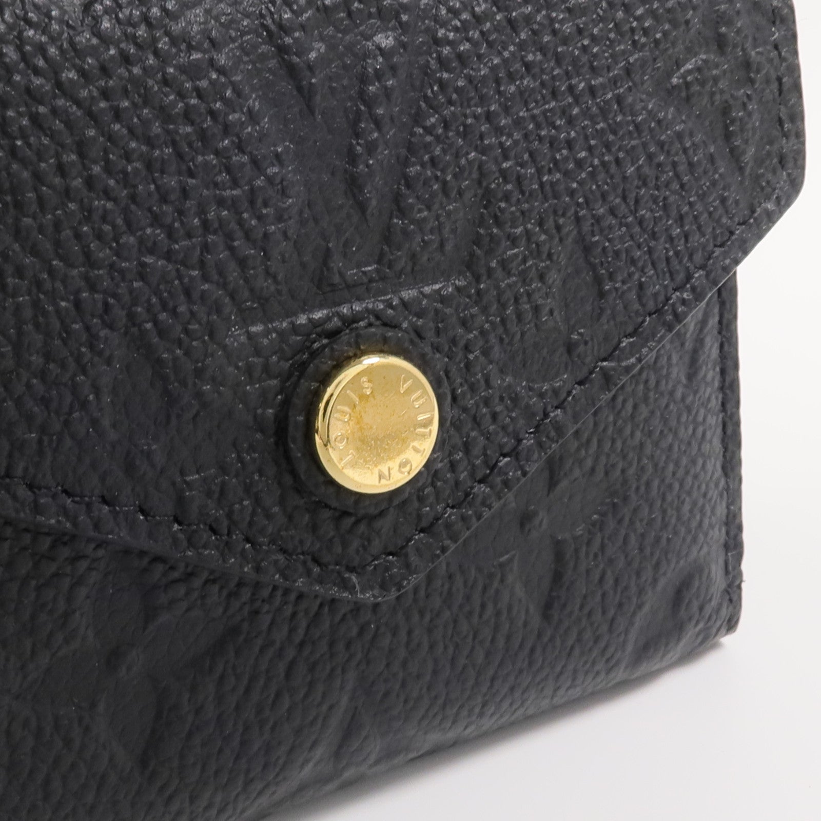 LOUIS VUITTON Monogram Empreinte Victorine Wallet金扣錢包