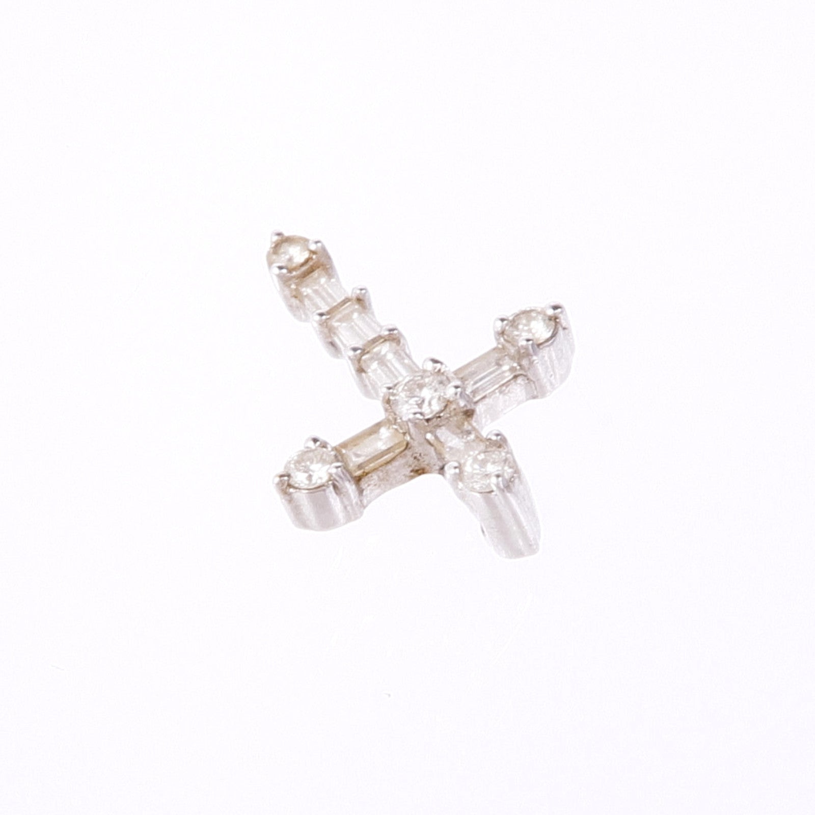 JEWELRY 18K白金Diamond Pendant Top鑽石吊墜