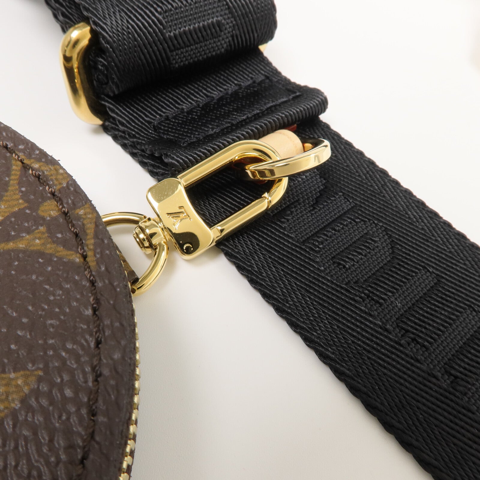 LOUIS VUITTON Monogram/尼龍Bandouliere Strap肩帶