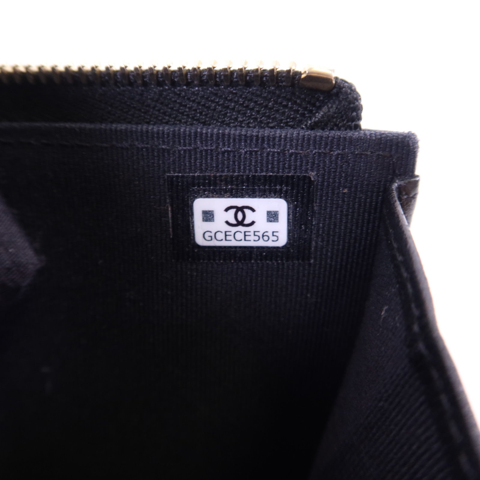 CHANEL 羊皮皮革Card Case金扣卡片套