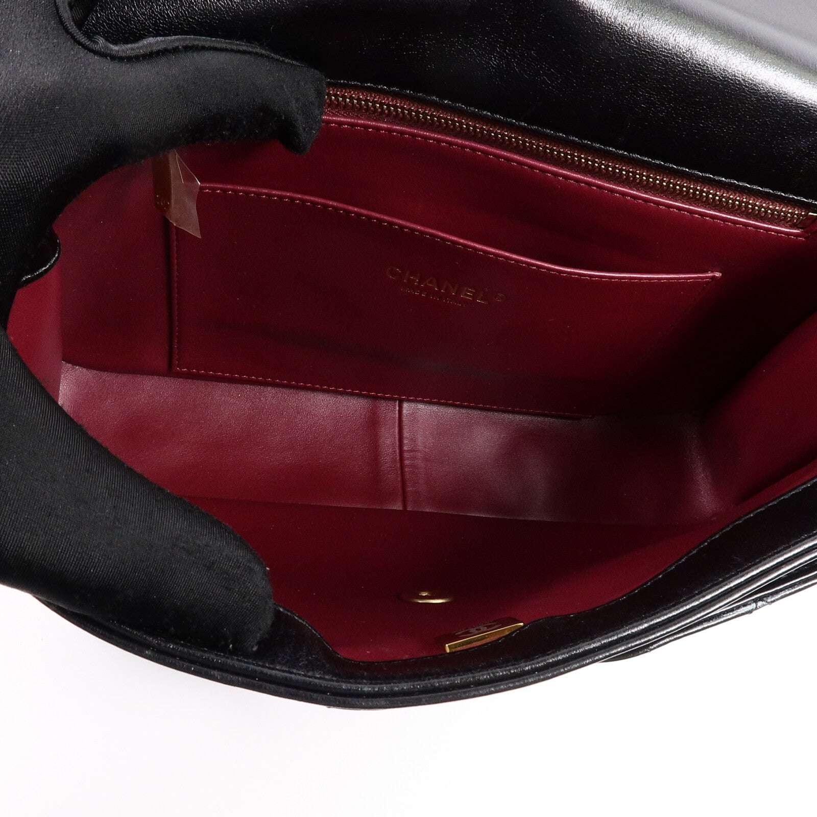 CHANEL 羊皮皮革Chain Shoulder Bag鏈帶肩背袋