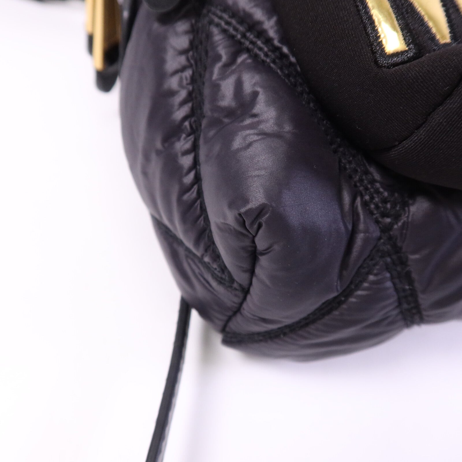 MOSCHINO 尼龍Backpack金扣背包