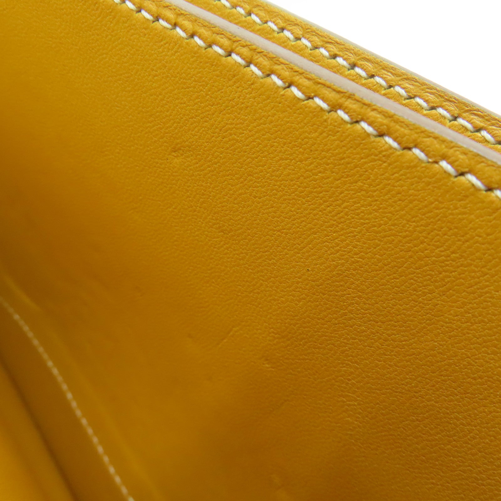 HERMES Grain d'H Leather Chaine D'ancre Silver Buckle