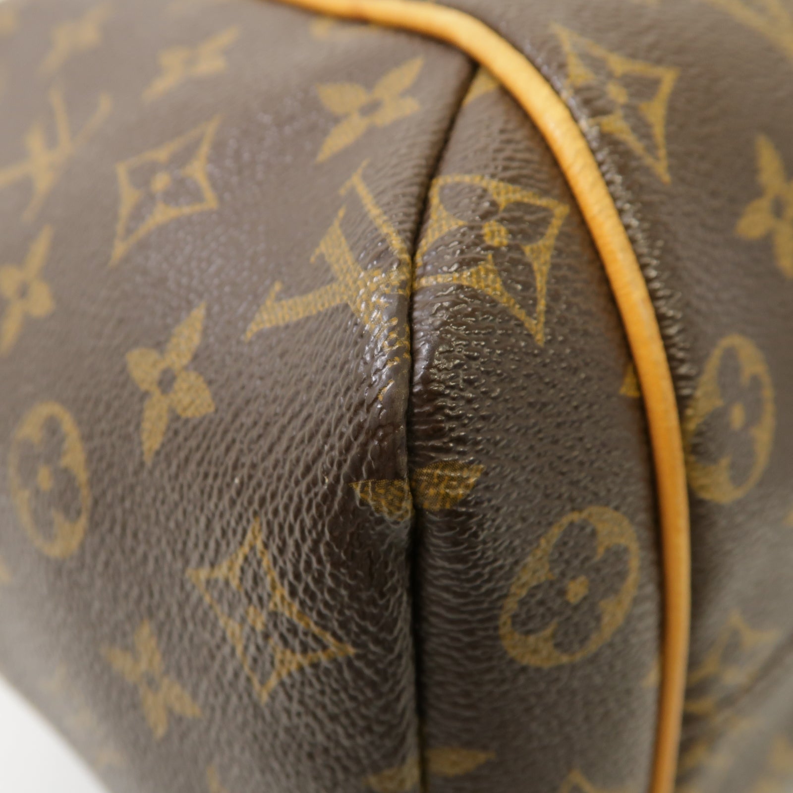 LOUIS VUITTON Monogram Totally PM金扣肩背袋啡色