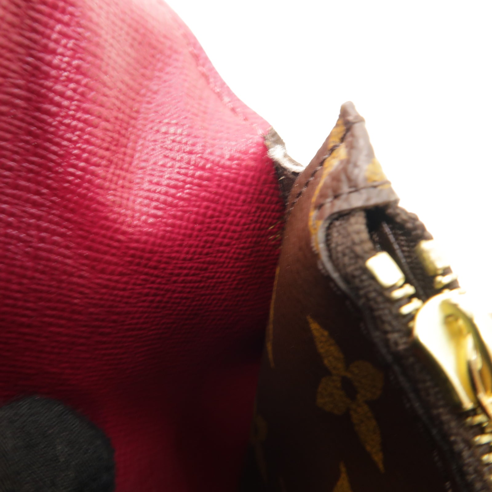 LOUIS VUITTON 【激減優惠】Monogram Josephine Wallet金扣長錢包棕色/酒紅色