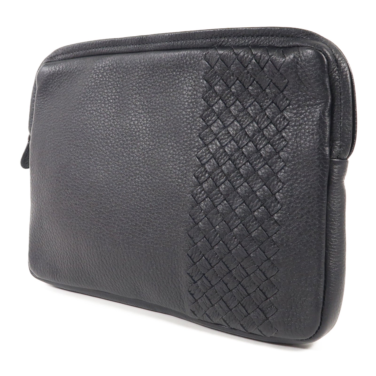 BOTTEGA VENETA 【激減優惠】牛皮皮革Pouch手拿包