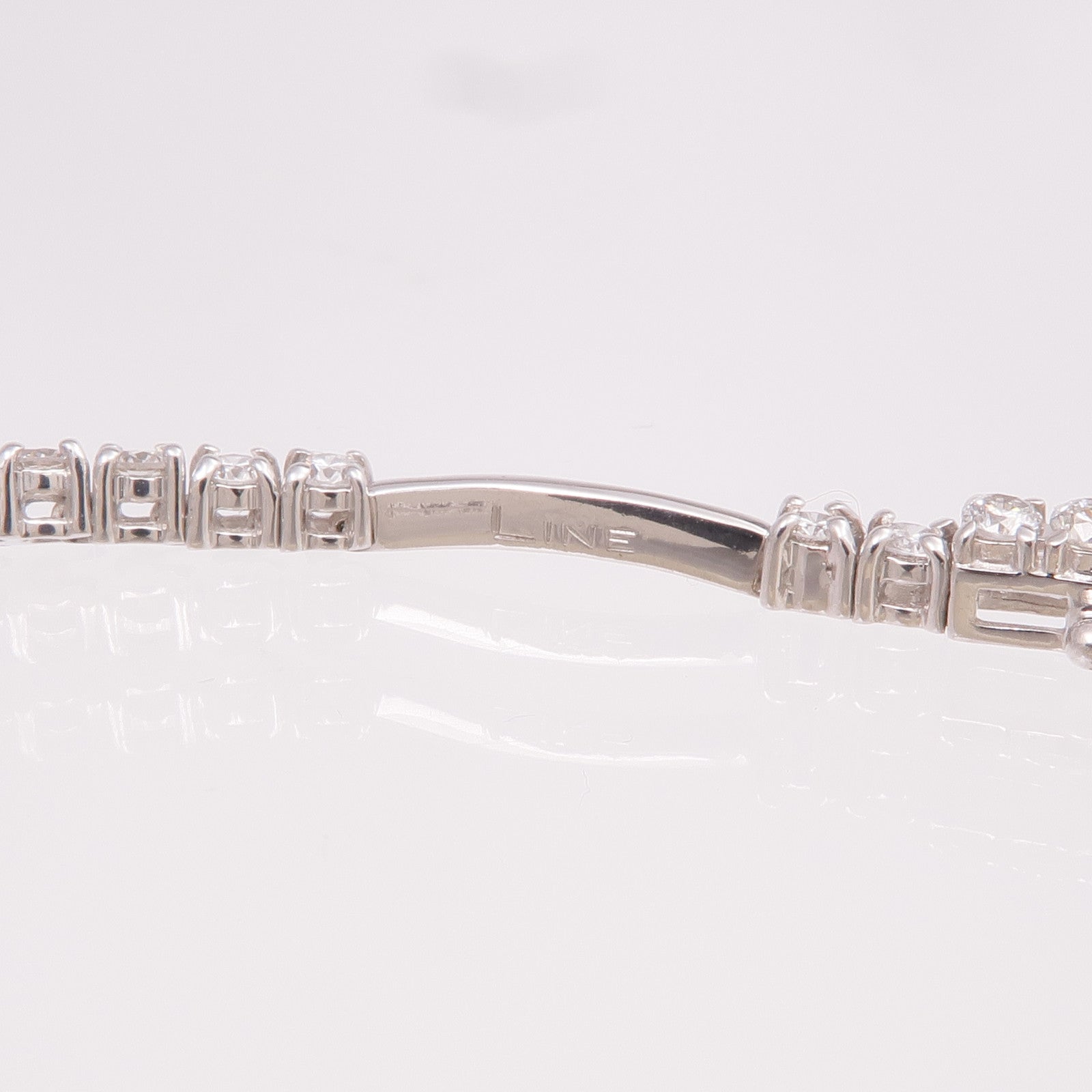 JEWELRY 18K白金LINE Diamond Bracelet鑽石手鏈