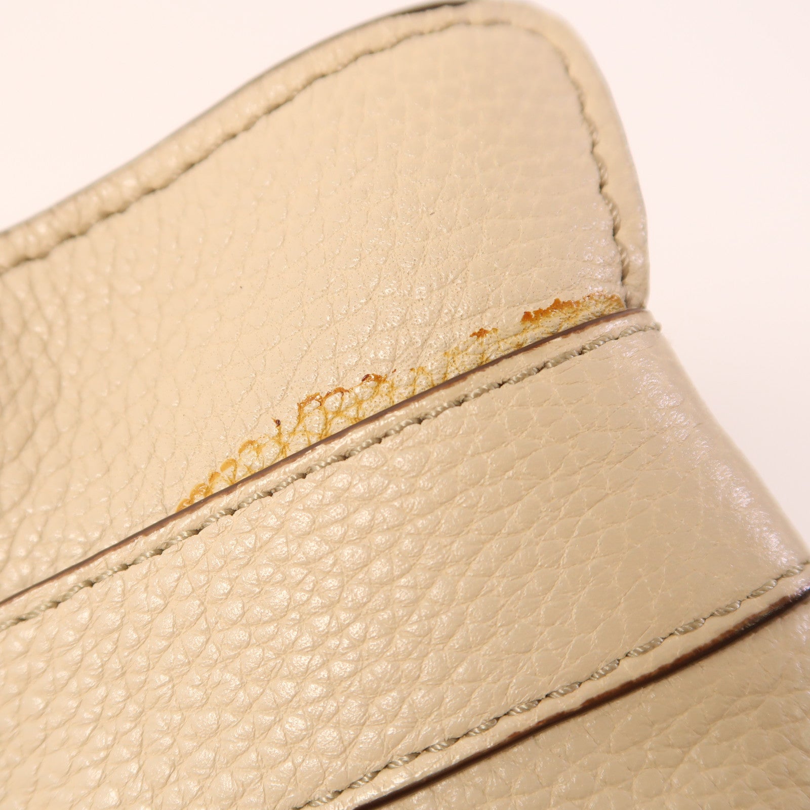 COACH 牛皮皮革Shoulder Bag銀扣肩背袋