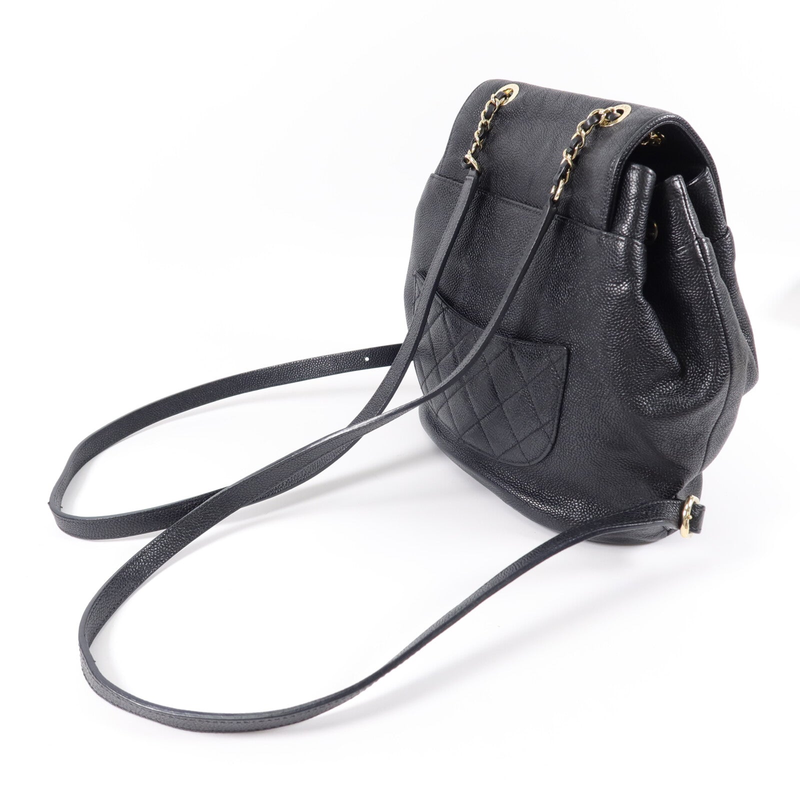 CHANEL 牛皮皮革Backpack背包