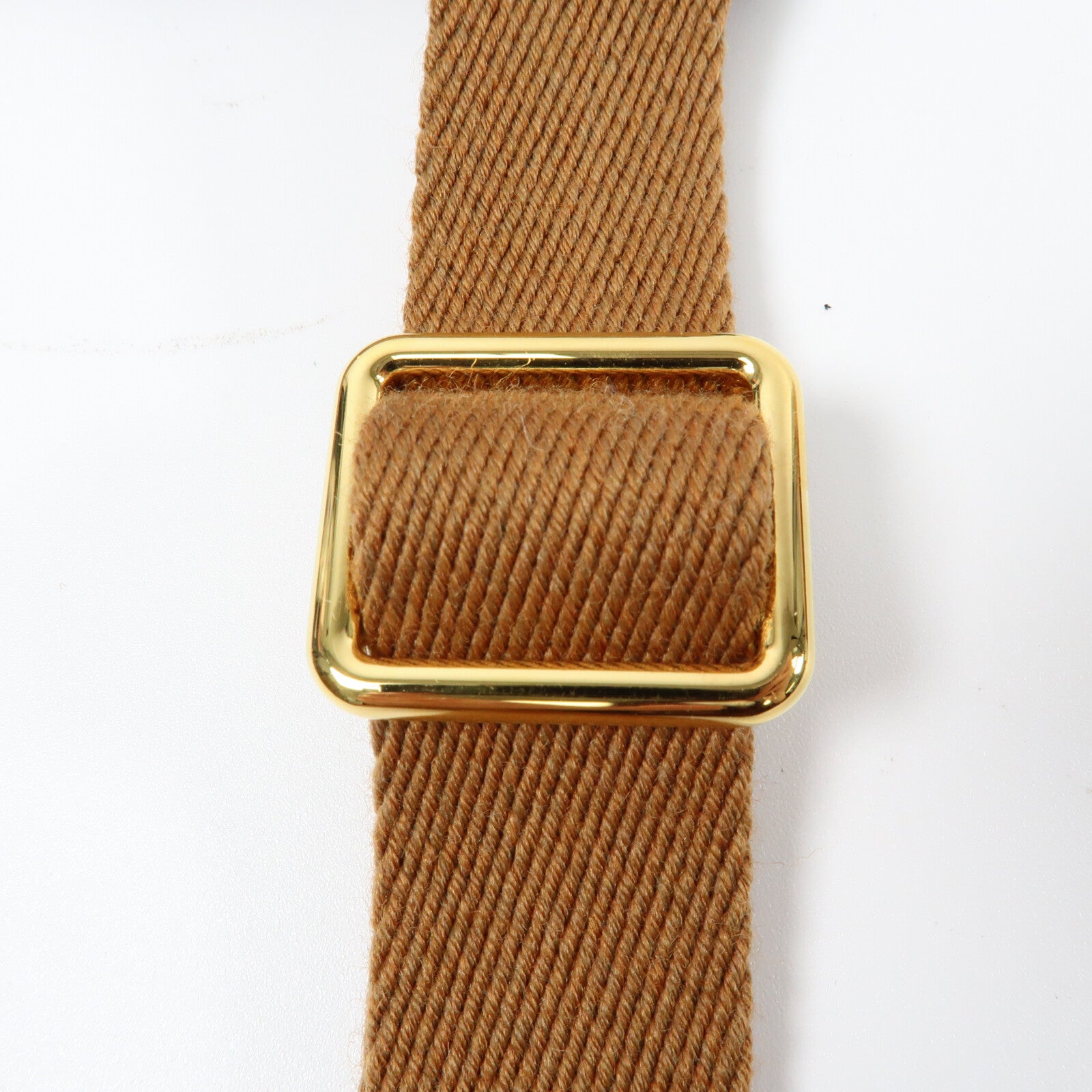 HERMES Swift皮革Mini Jypsiere銀扣肩背袋Gold