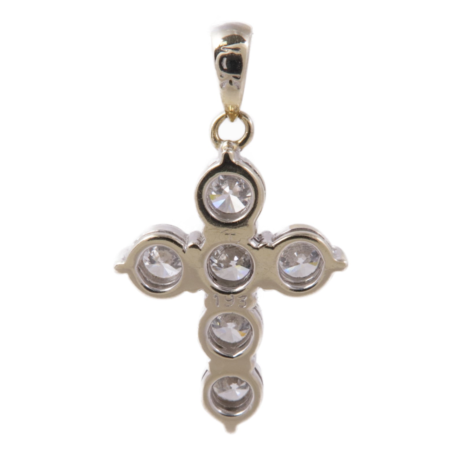 JEWELRY 18K白金Diamond Pendant Top鑽石吊墜
