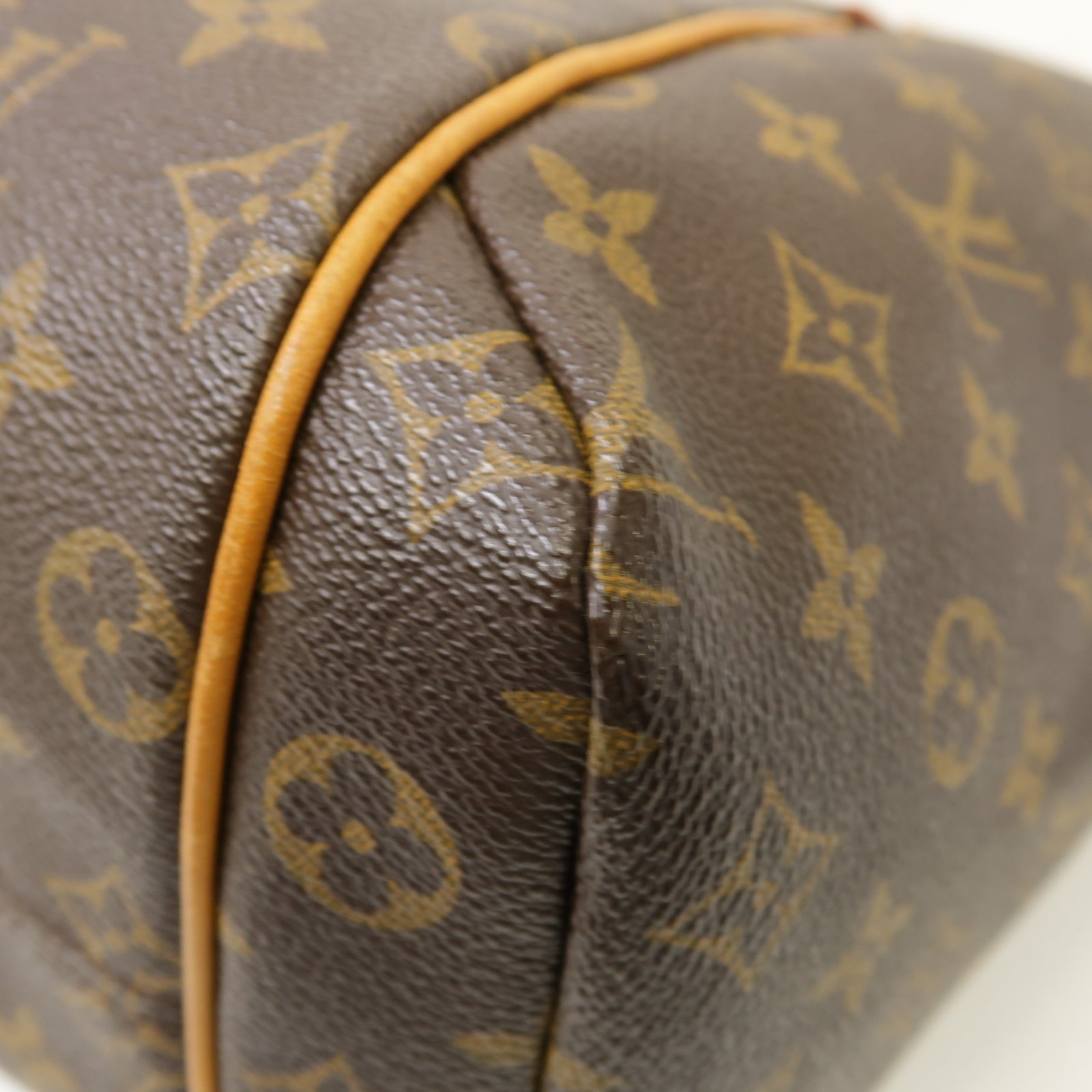LOUIS VUITTON Monogram Totally PM金扣肩背袋啡色