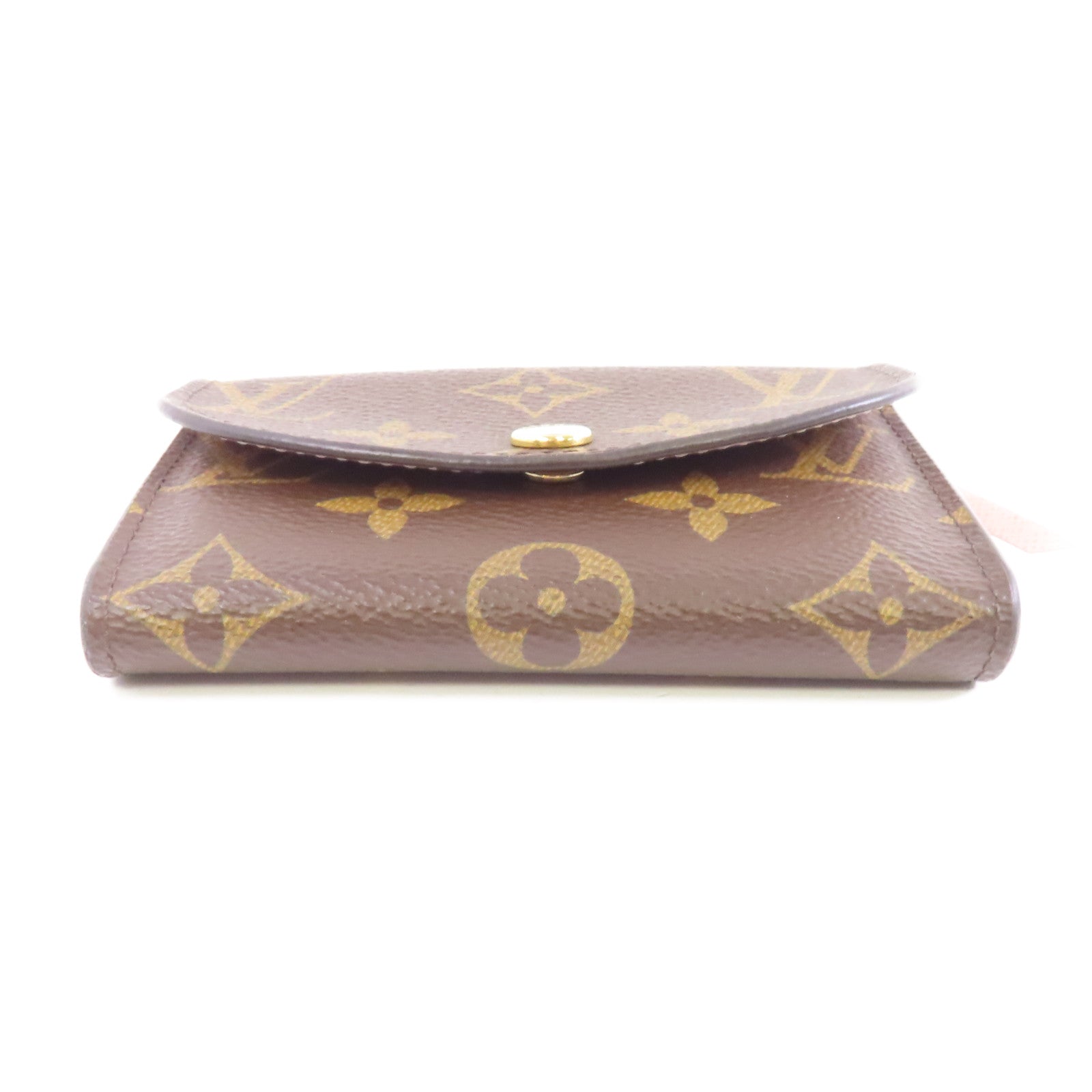 LOUIS VUITTON Monogram Rosalie Coin Purse金扣零錢包啡色/粉紅色