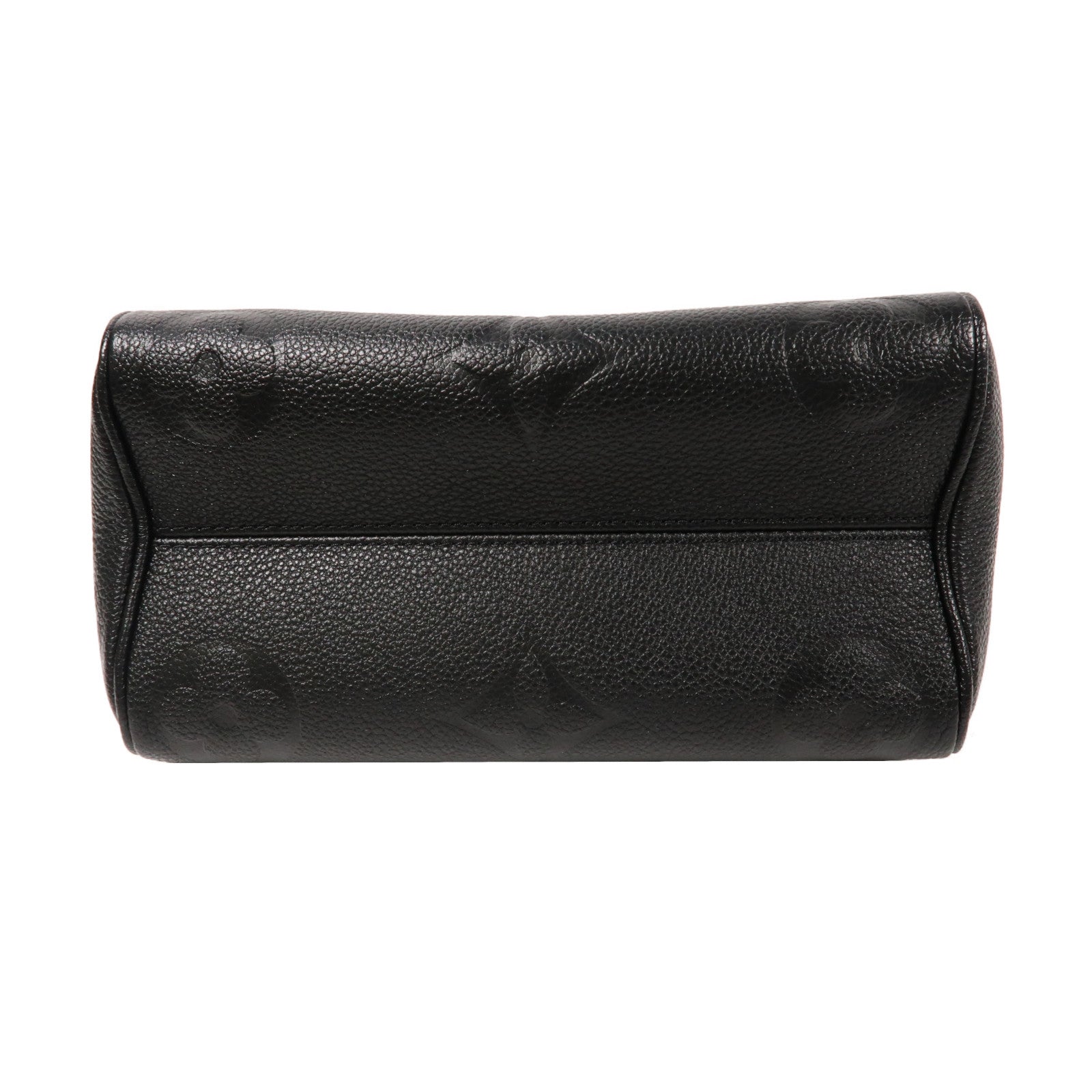 LOUIS VUITTON Monogram Empreinte Speedy Bandouliere 20金扣手挽肩背兩用袋黑色