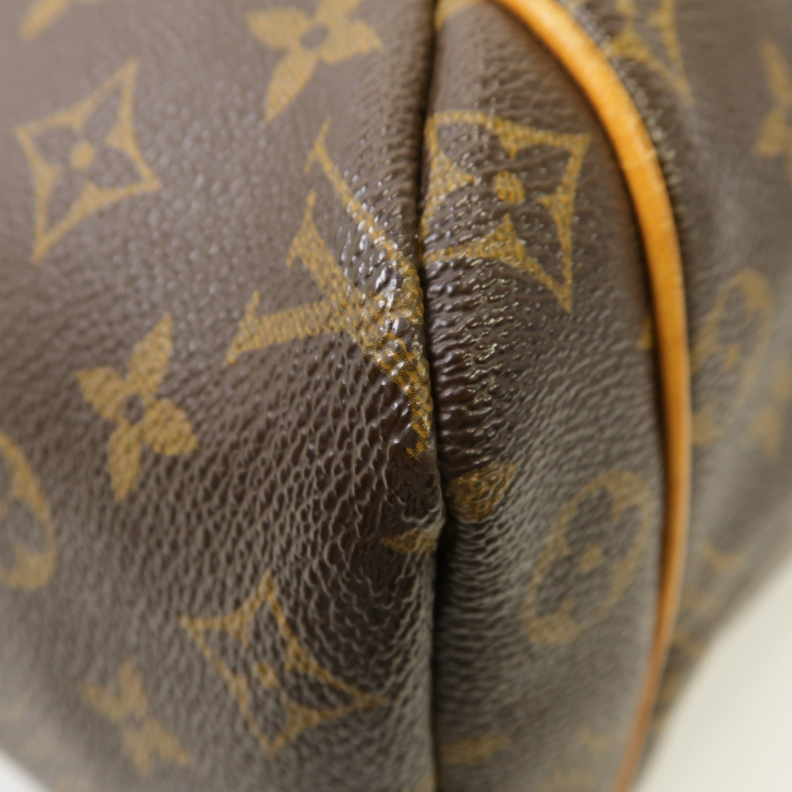 LOUIS VUITTON Monogram Totally PM金扣肩背袋啡色