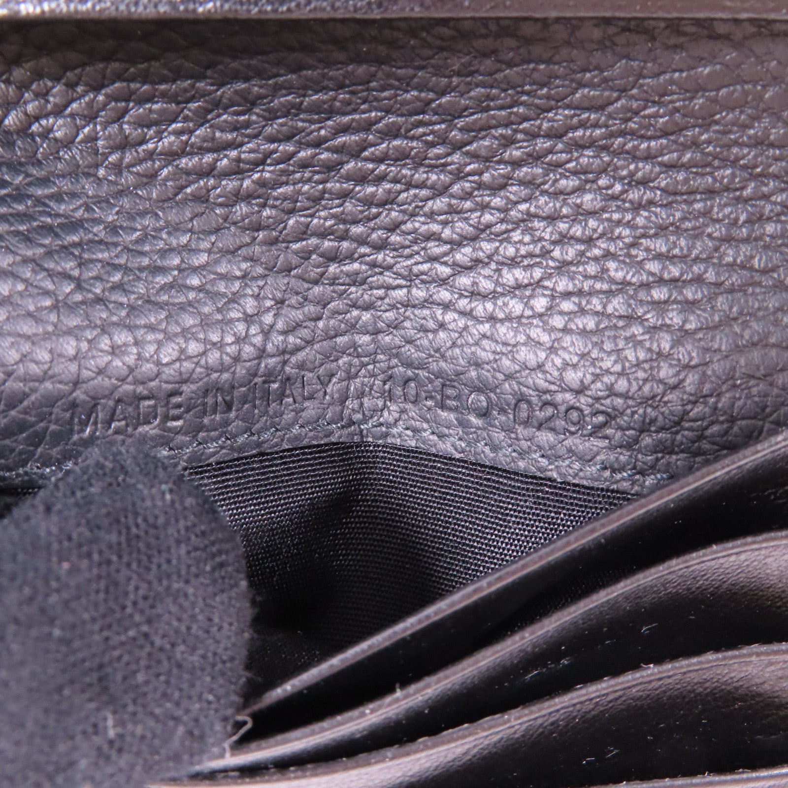 Dior 牛皮皮革Fold Wallet折疊錢包黑色