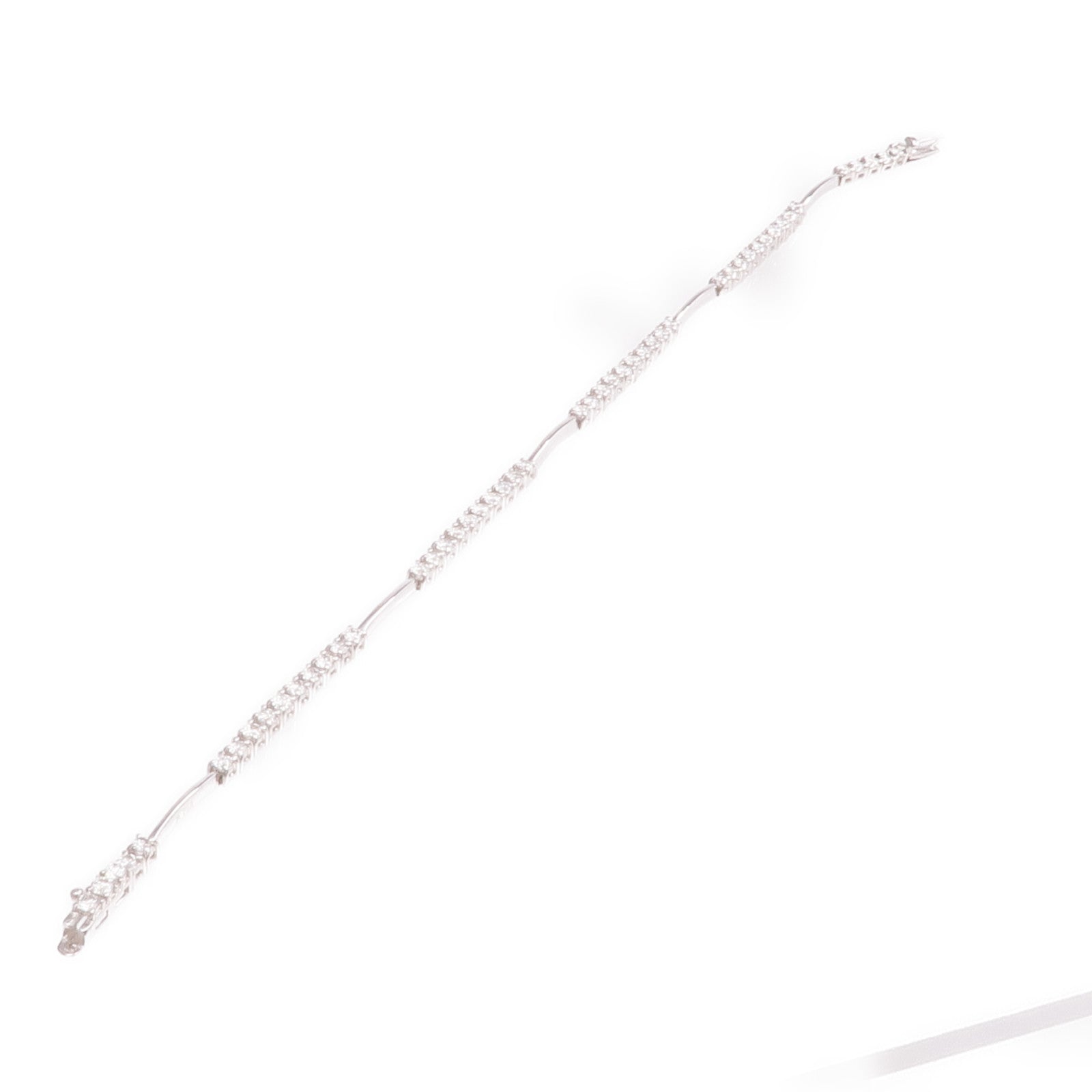 JEWELRY 18K白金LINE Diamond Bracelet鑽石手鏈