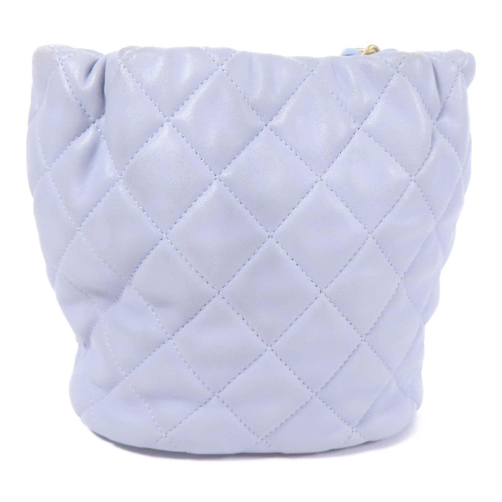 CHANEL 羊皮皮革Chain Shoulder金扣鏈帶肩背袋