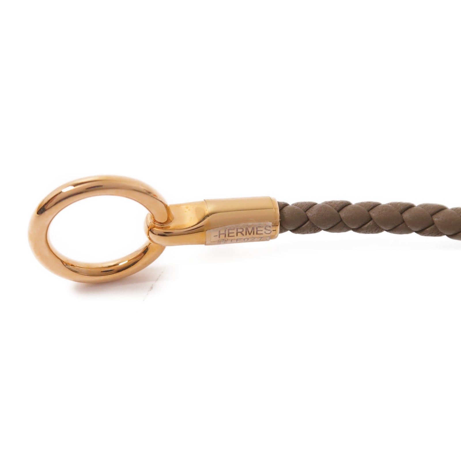 HERMES 皮革Collier Glenan項鍊Khaki
