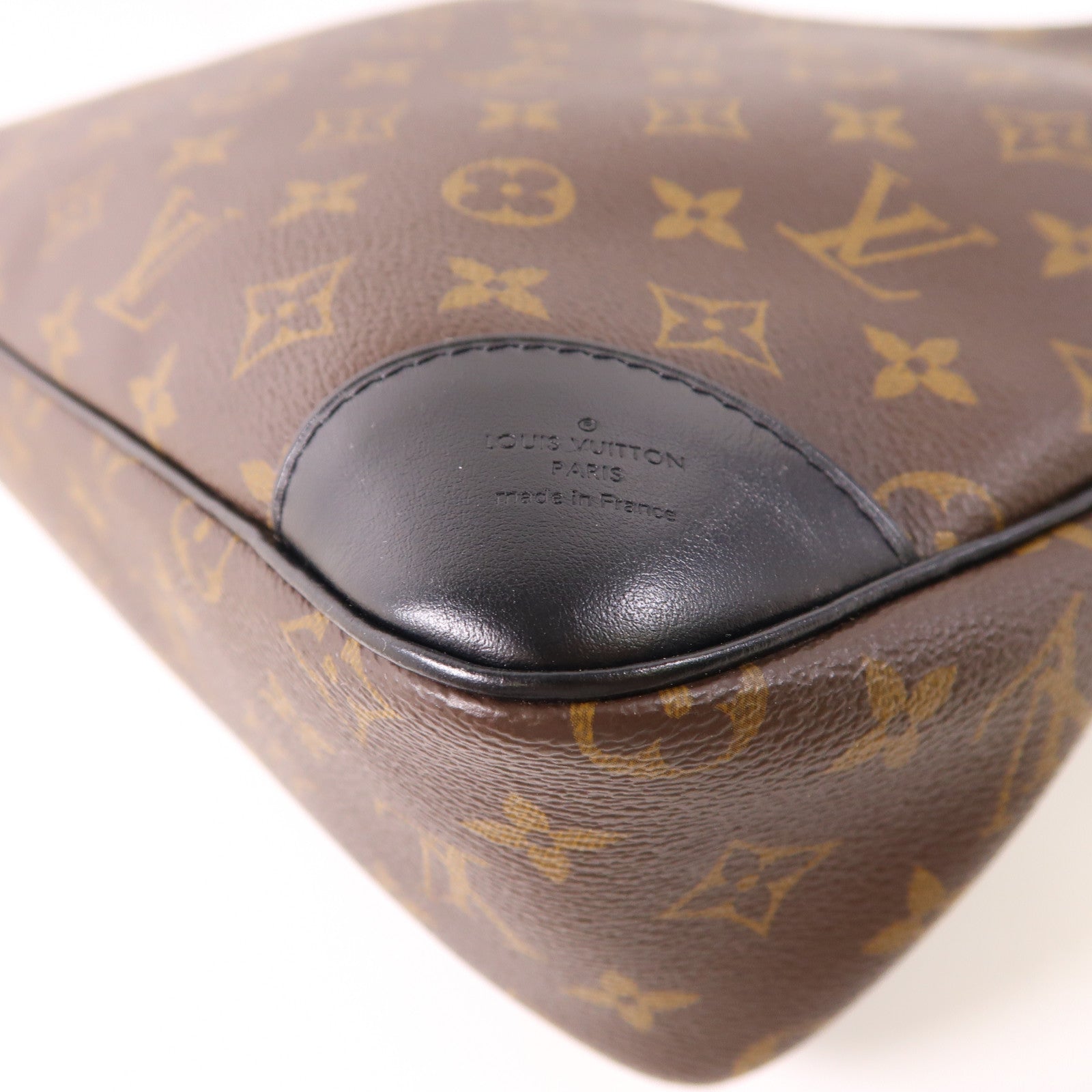 LOUIS VUITTON Monogram Odeon PM金扣肩背袋