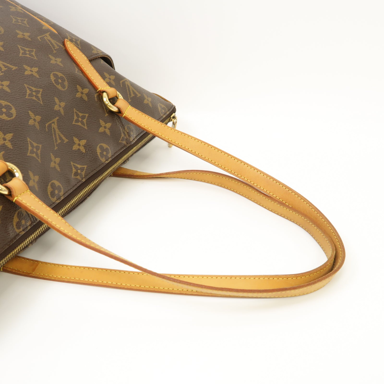 LOUIS VUITTON Monogram Totally PM金扣肩背袋啡色