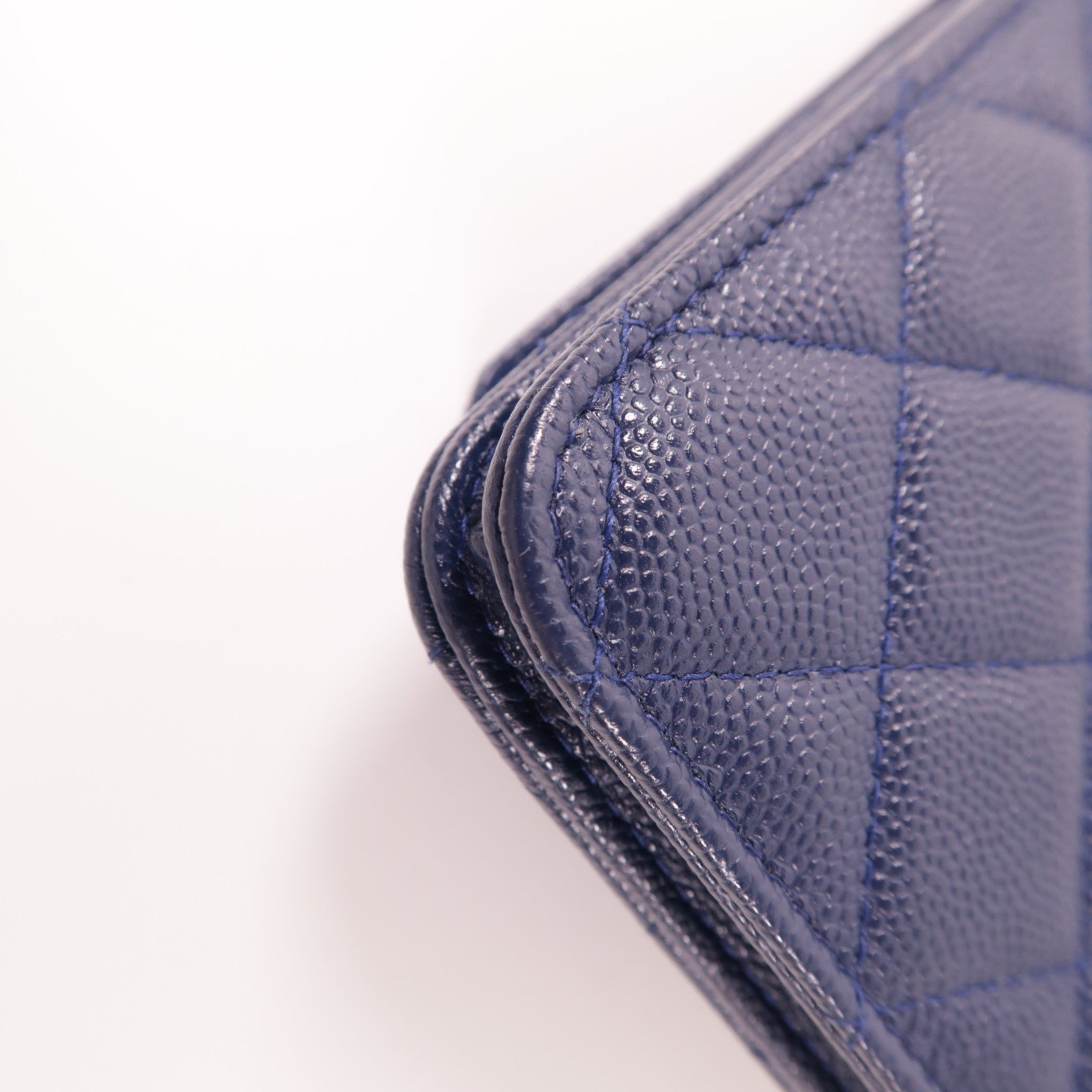 CHANEL 牛皮皮革Shoulder Bag金扣鏈帶肩背袋
