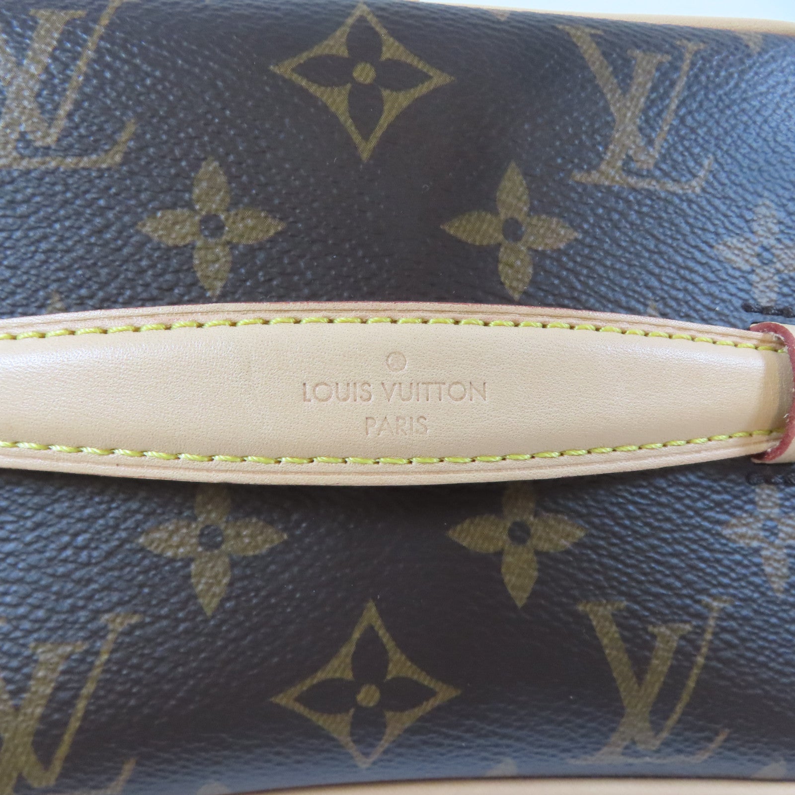 LOUIS VUITTON Monogram Nice Mini金扣手挽袋啡色
