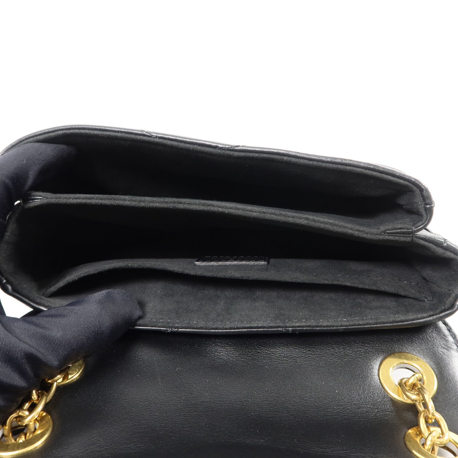 LOUIS VUITTON 牛皮皮革New Wave Chain Bag PM鏈帶肩背袋