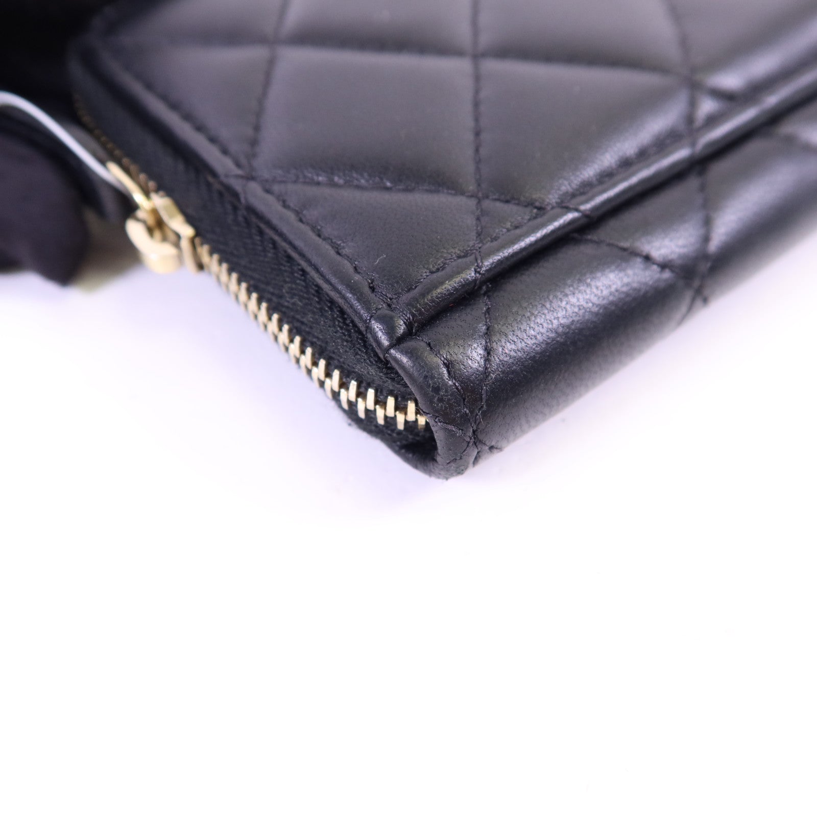CHANEL 羊皮皮革Card Case金扣卡片套