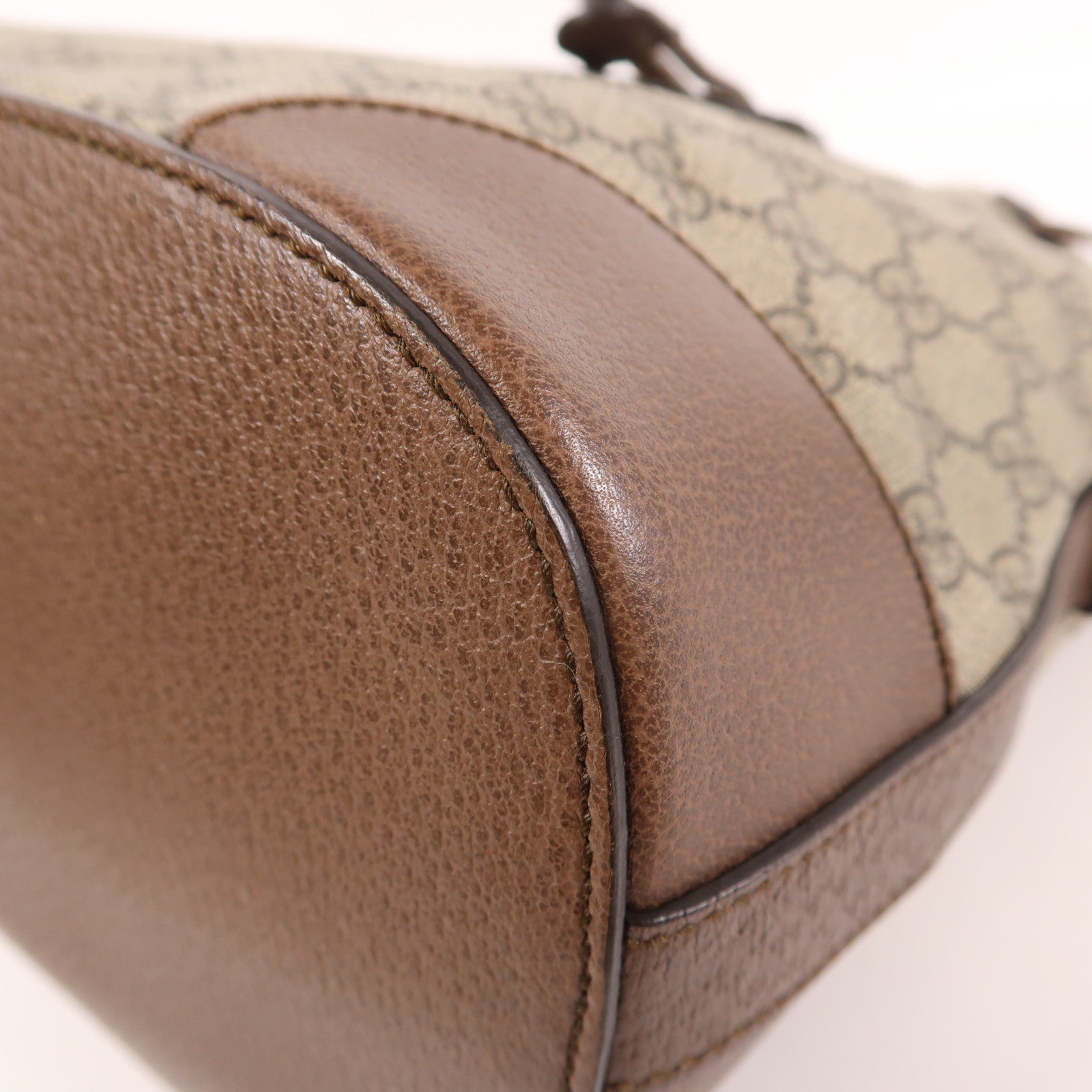 GUCCI 塗層帆布Neo Vintage GG Supreme Backpack金扣肩背兩用袋