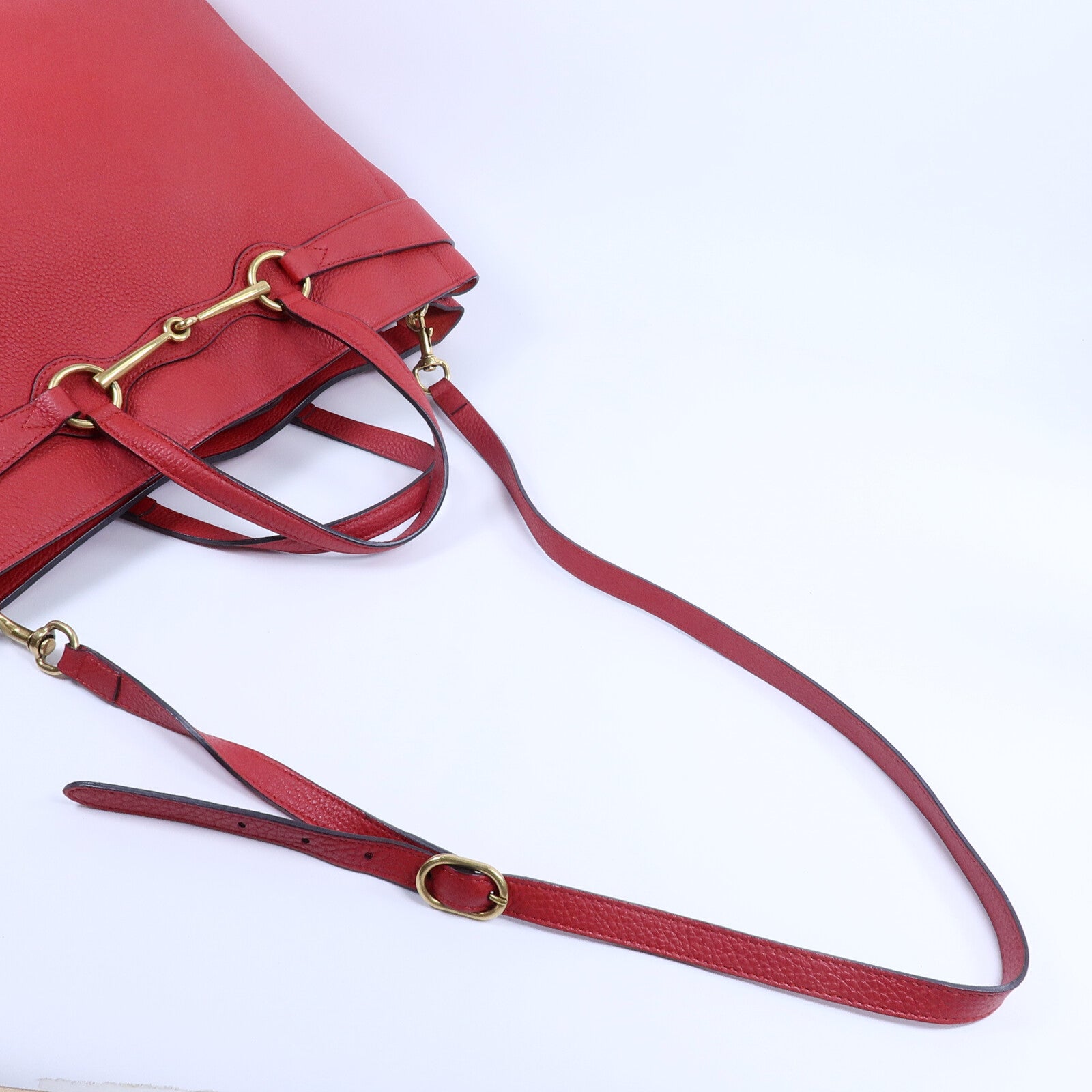 GUCCI 牛皮皮革Bright Bit Tote Bag手挽肩背兩用袋
