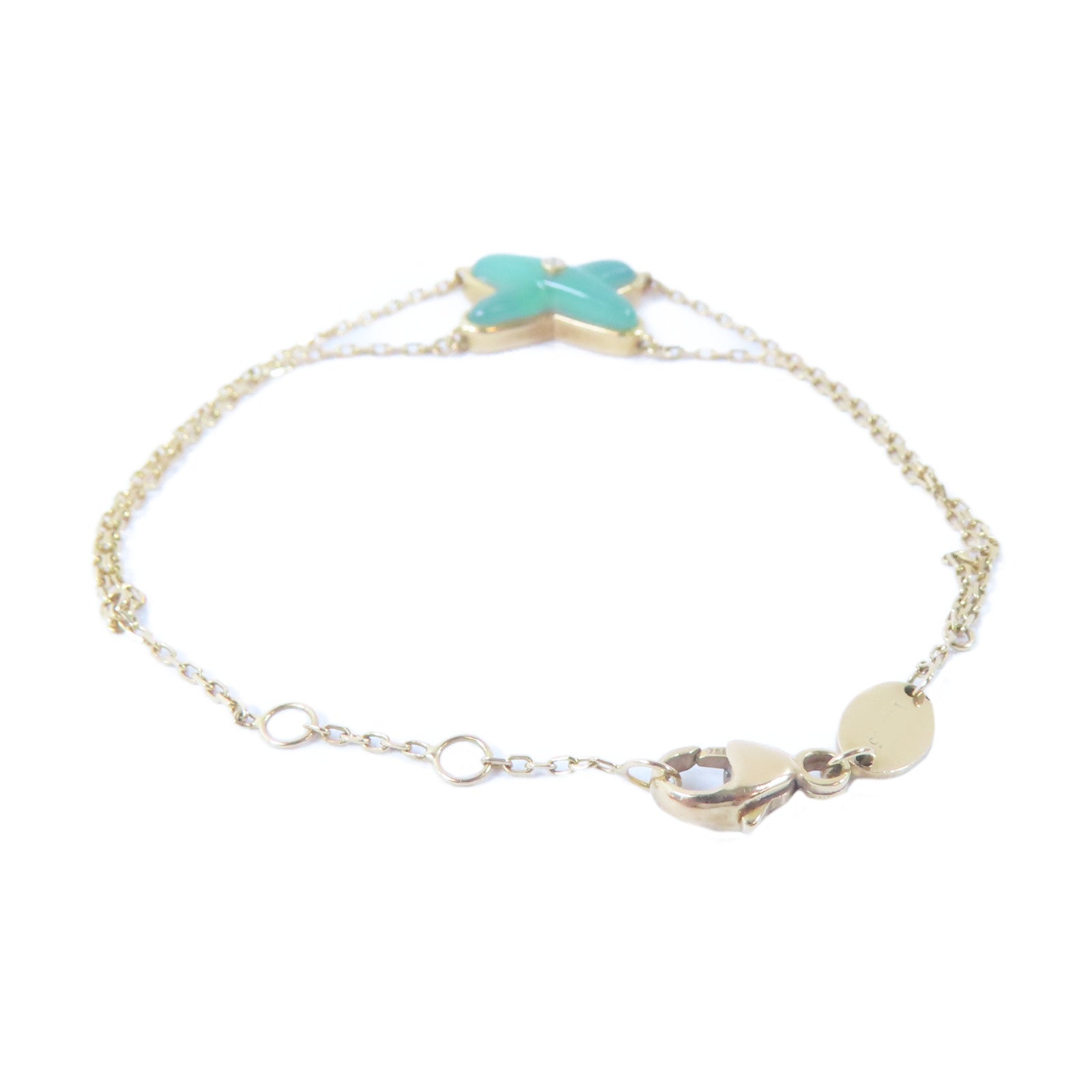 Chaumet 【激減優惠】18K玫瑰金Liens Bracelet手鏈綠色