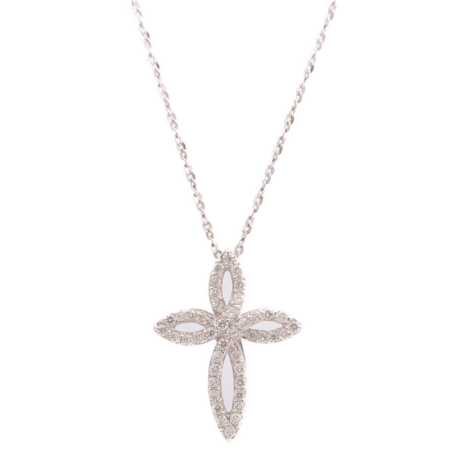 JEWELRY 18K白金Diamond Necklace鑽石項鍊