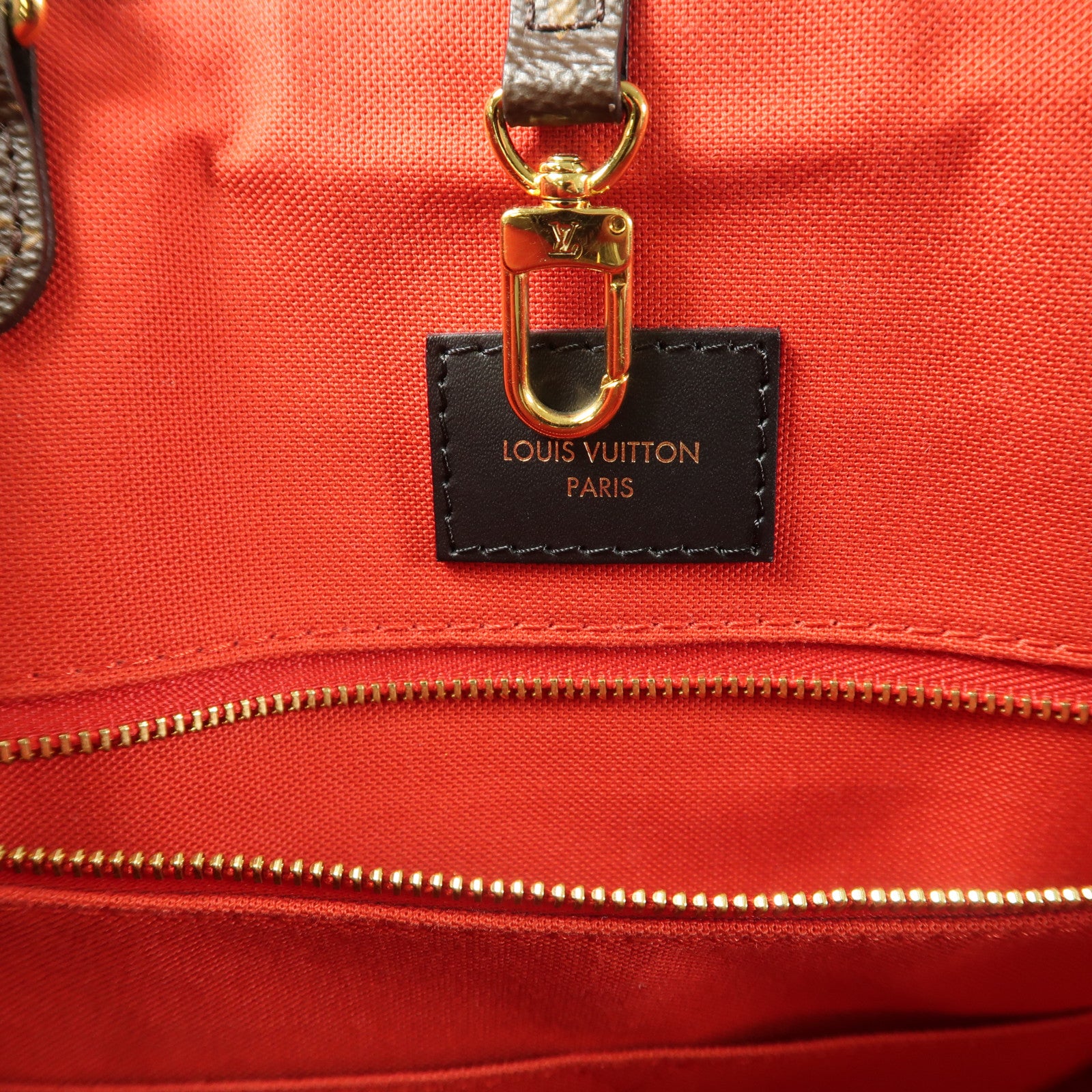LOUIS VUITTON Monogram Giant OnTheGo GM金扣手挽肩背兩用袋