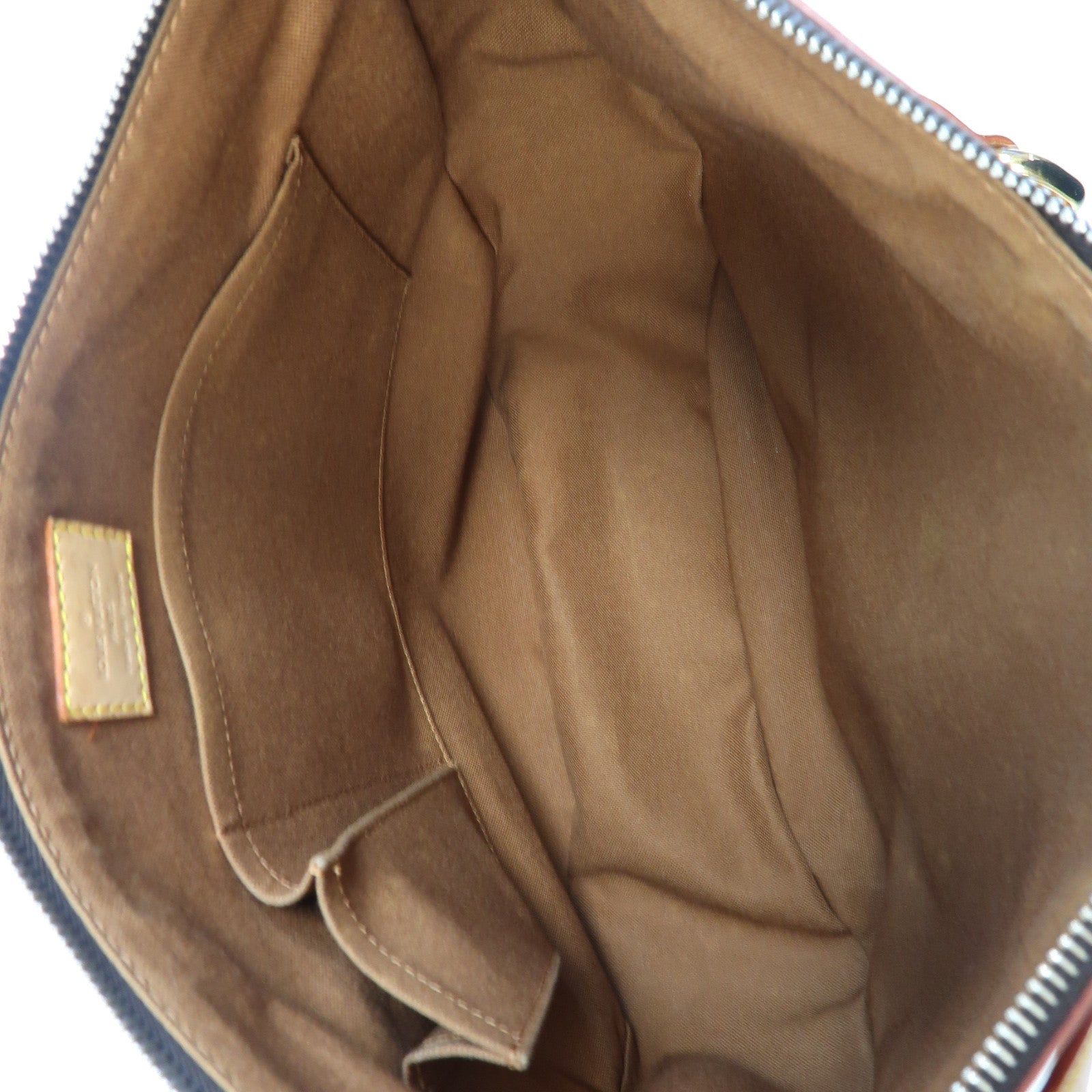 LOUIS VUITTON Monogram Tulum GM金扣肩背袋啡色