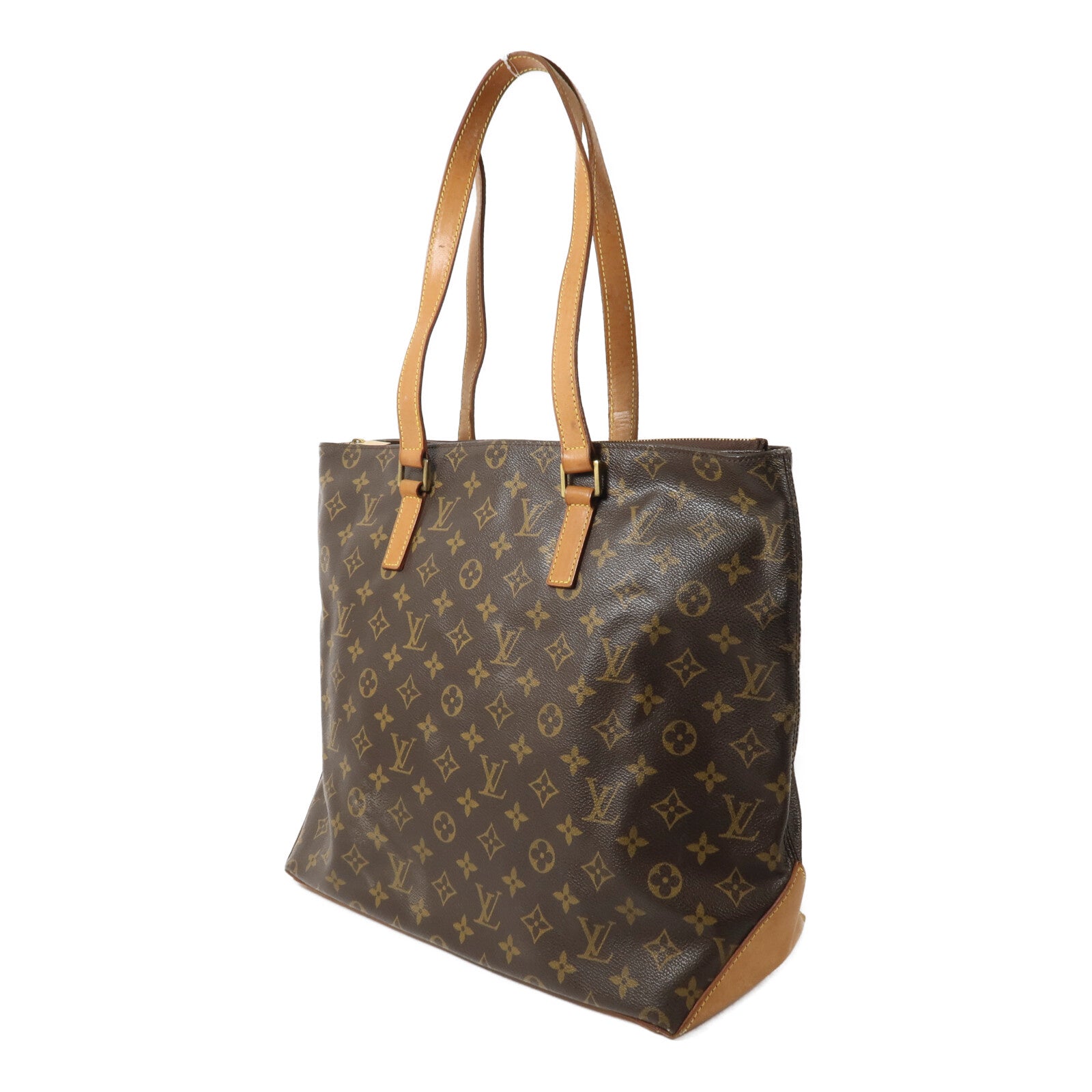 LOUIS VUITTON Monogram Cabas Mezzo肩背袋