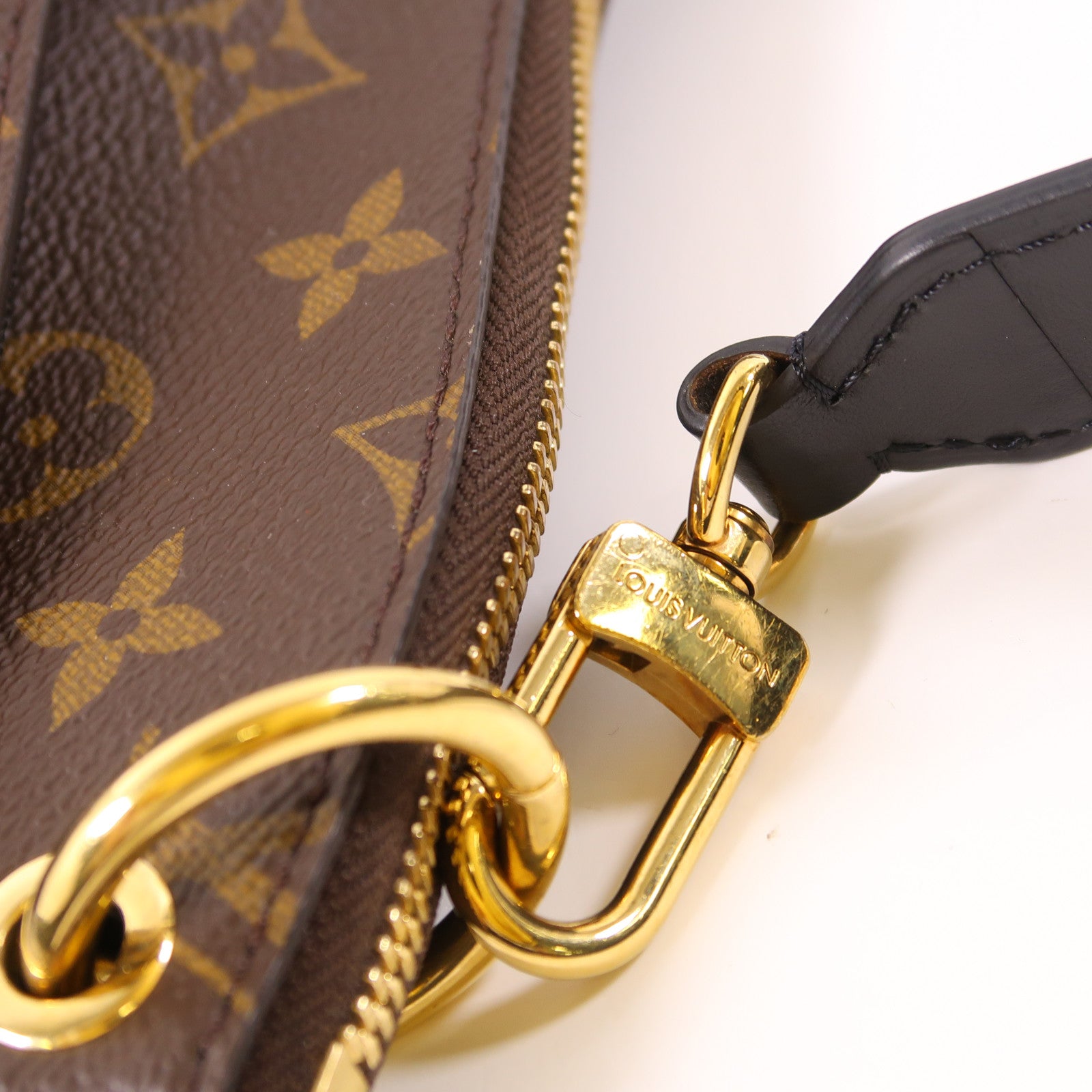 LOUIS VUITTON Monogram Odeon PM金扣肩背袋