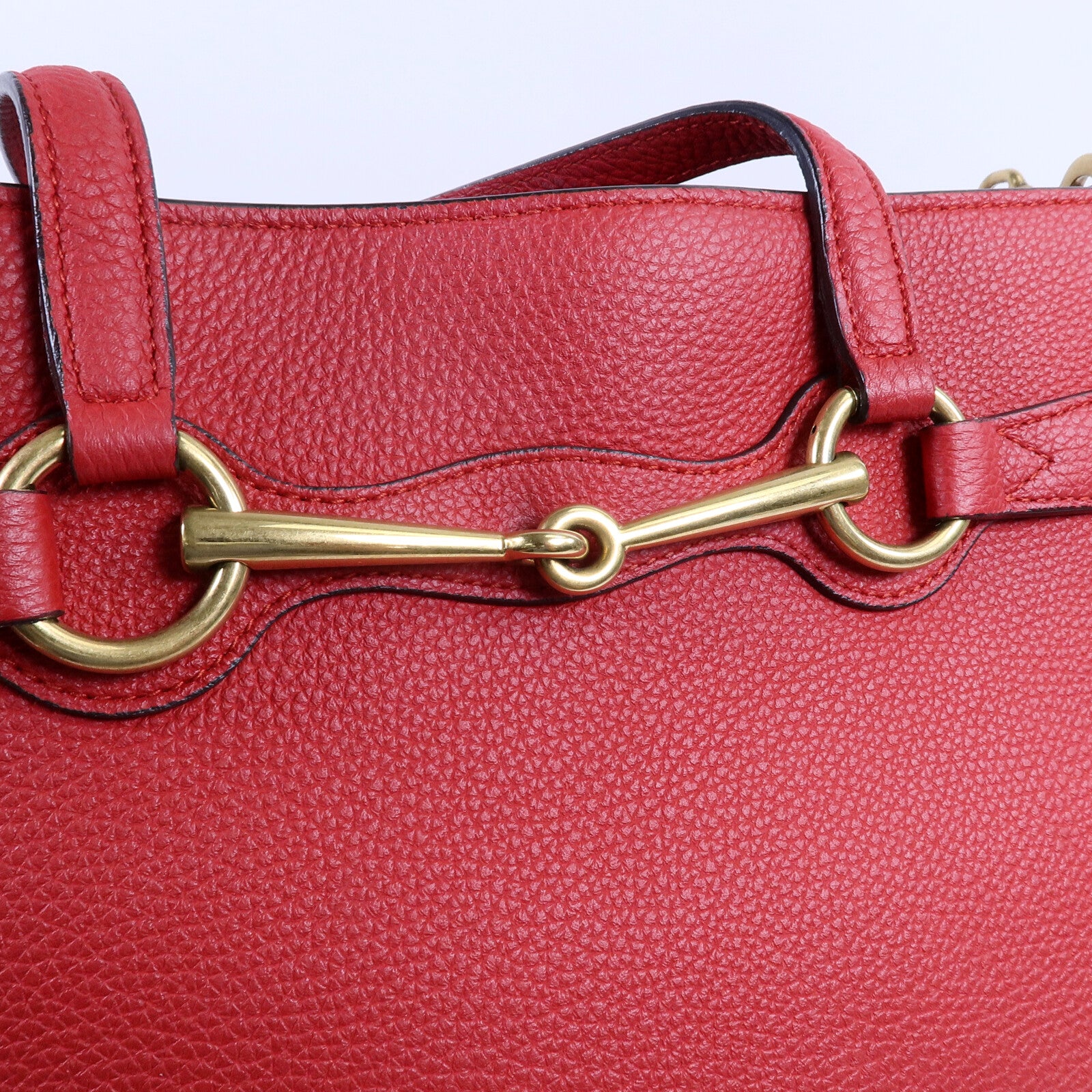 GUCCI 牛皮皮革Bright Bit Tote Bag手挽肩背兩用袋