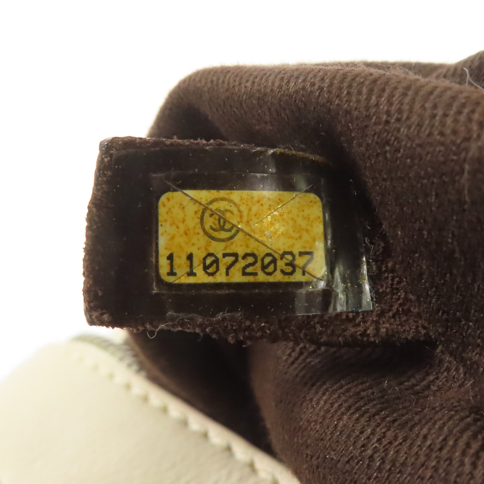 CHANEL 牛皮皮革Hand Bag銀扣手挽袋