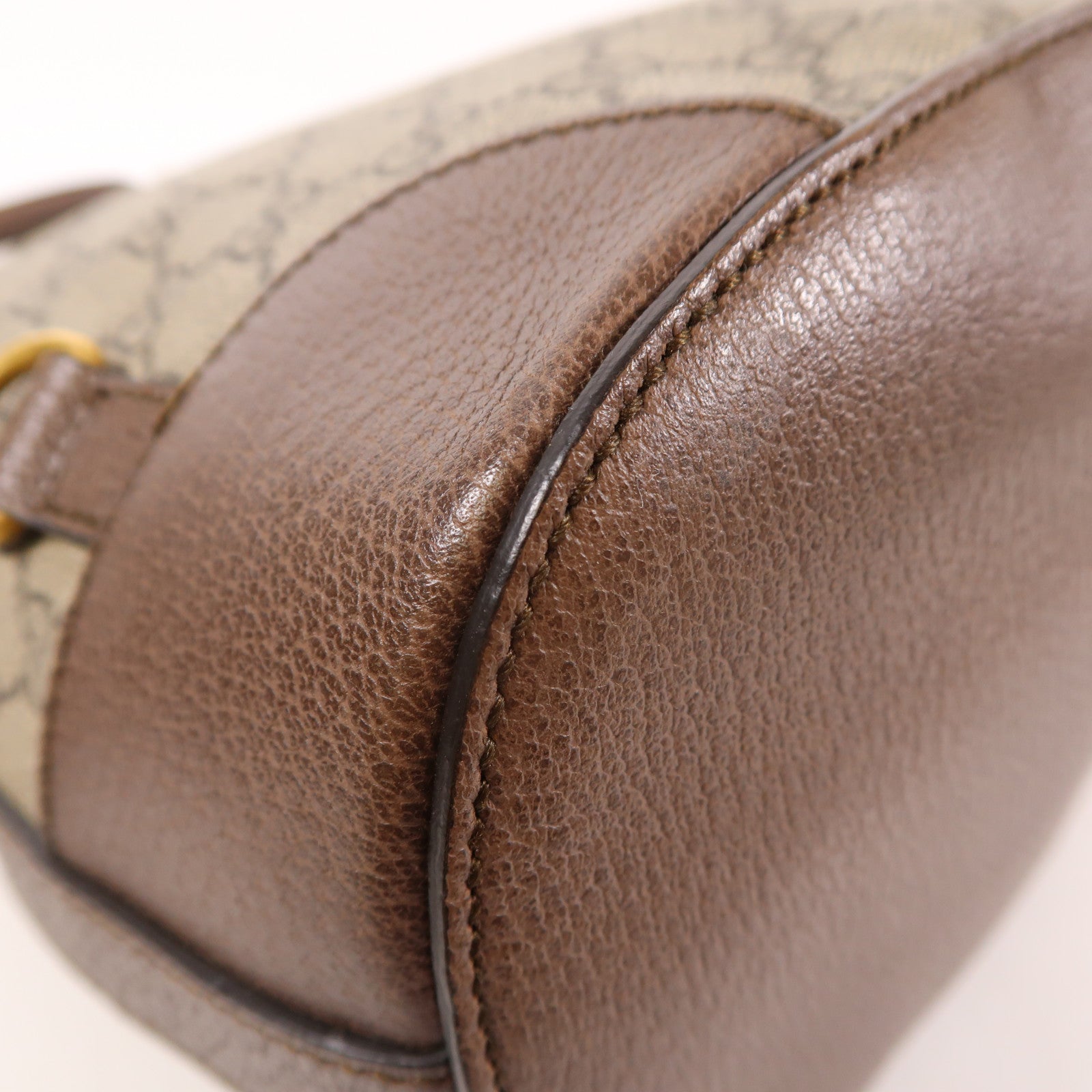 GUCCI 塗層帆布Neo Vintage GG Supreme Backpack金扣肩背兩用袋
