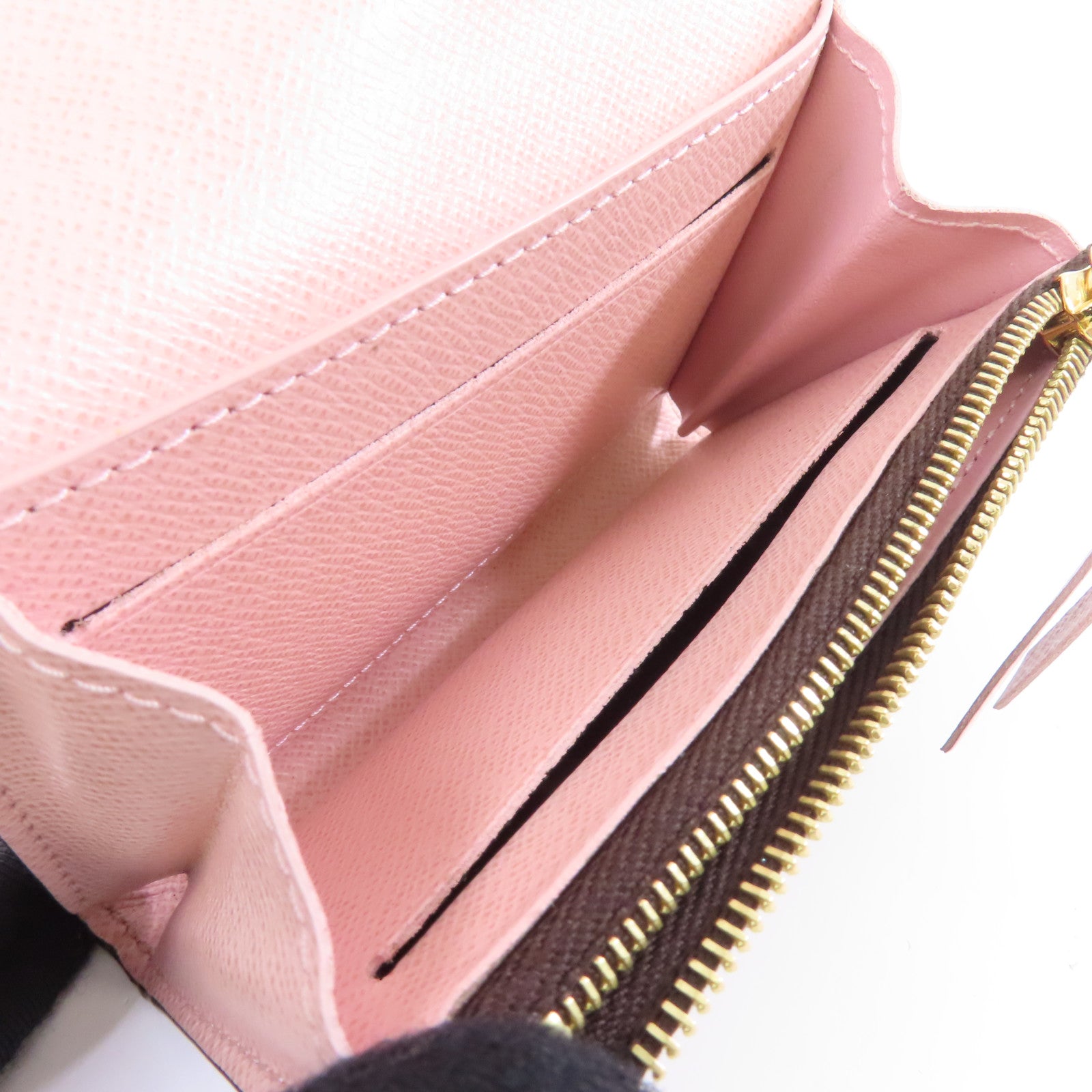 LOUIS VUITTON Monogram Rosalie Coin Purse金扣零錢包啡色/粉紅色