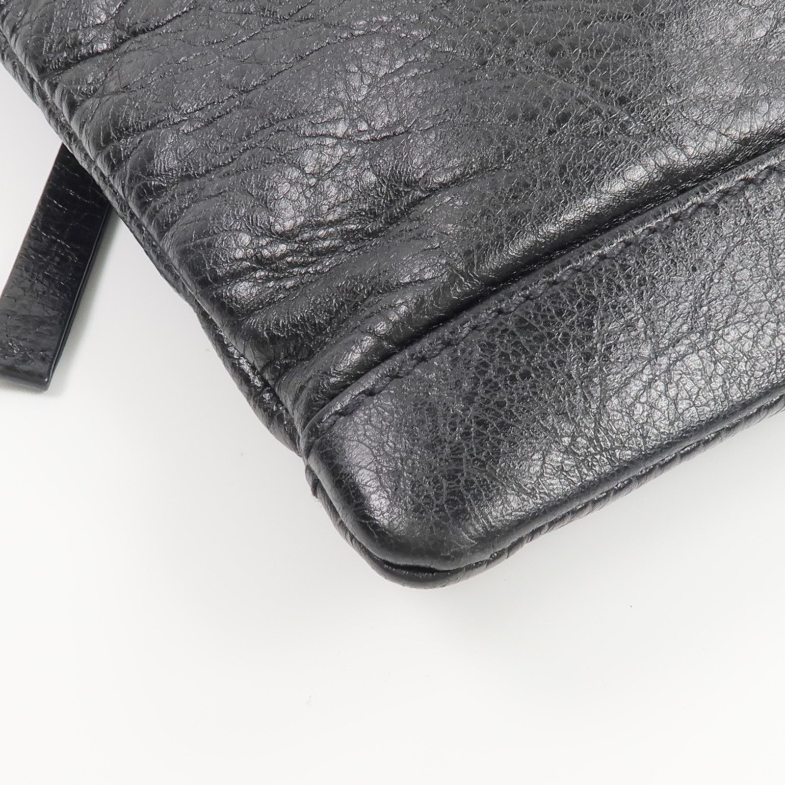 BALENCIAGA 牛皮皮革Pouch手拿包